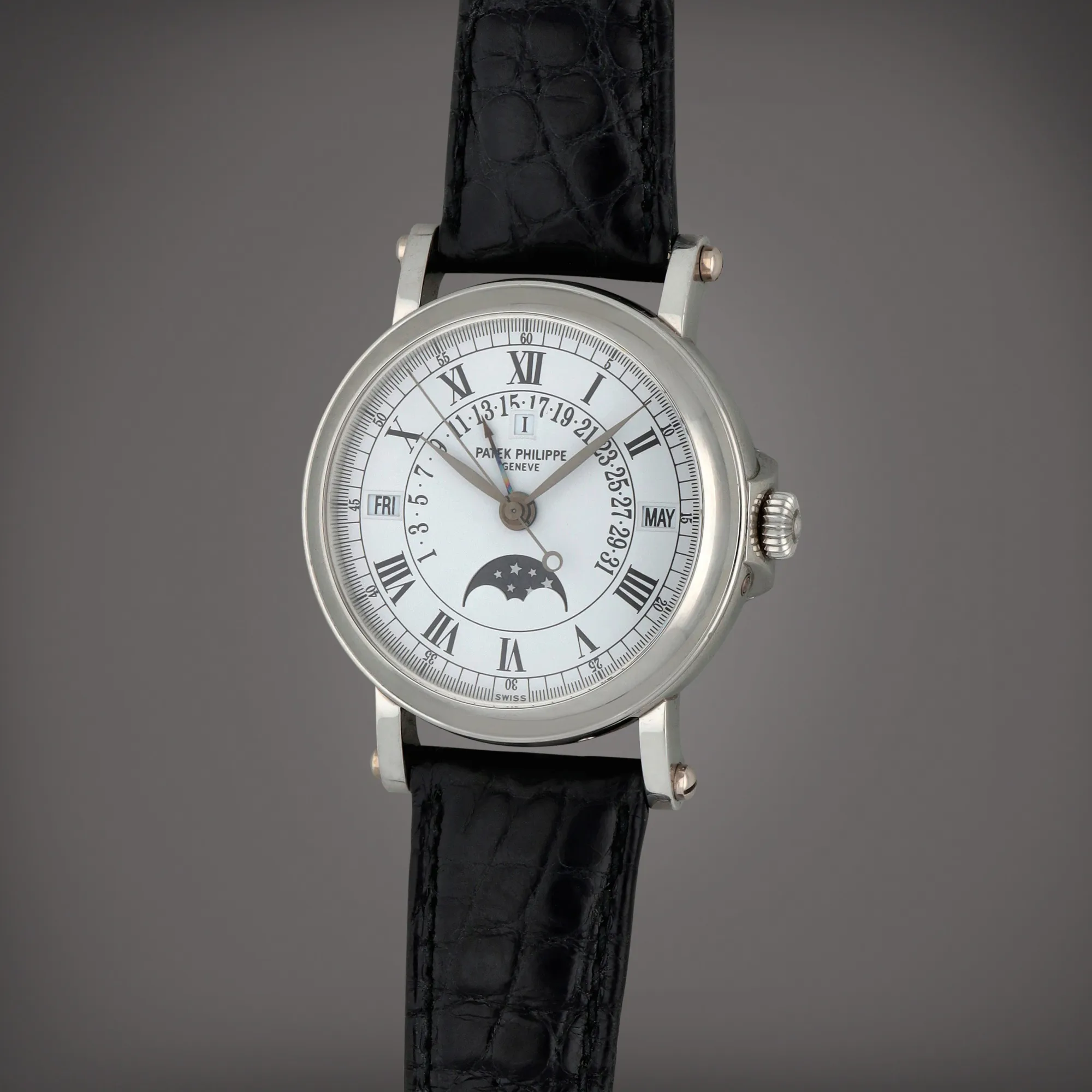 Patek Philippe Perpetual Calendar 5059 36mm Platinum White