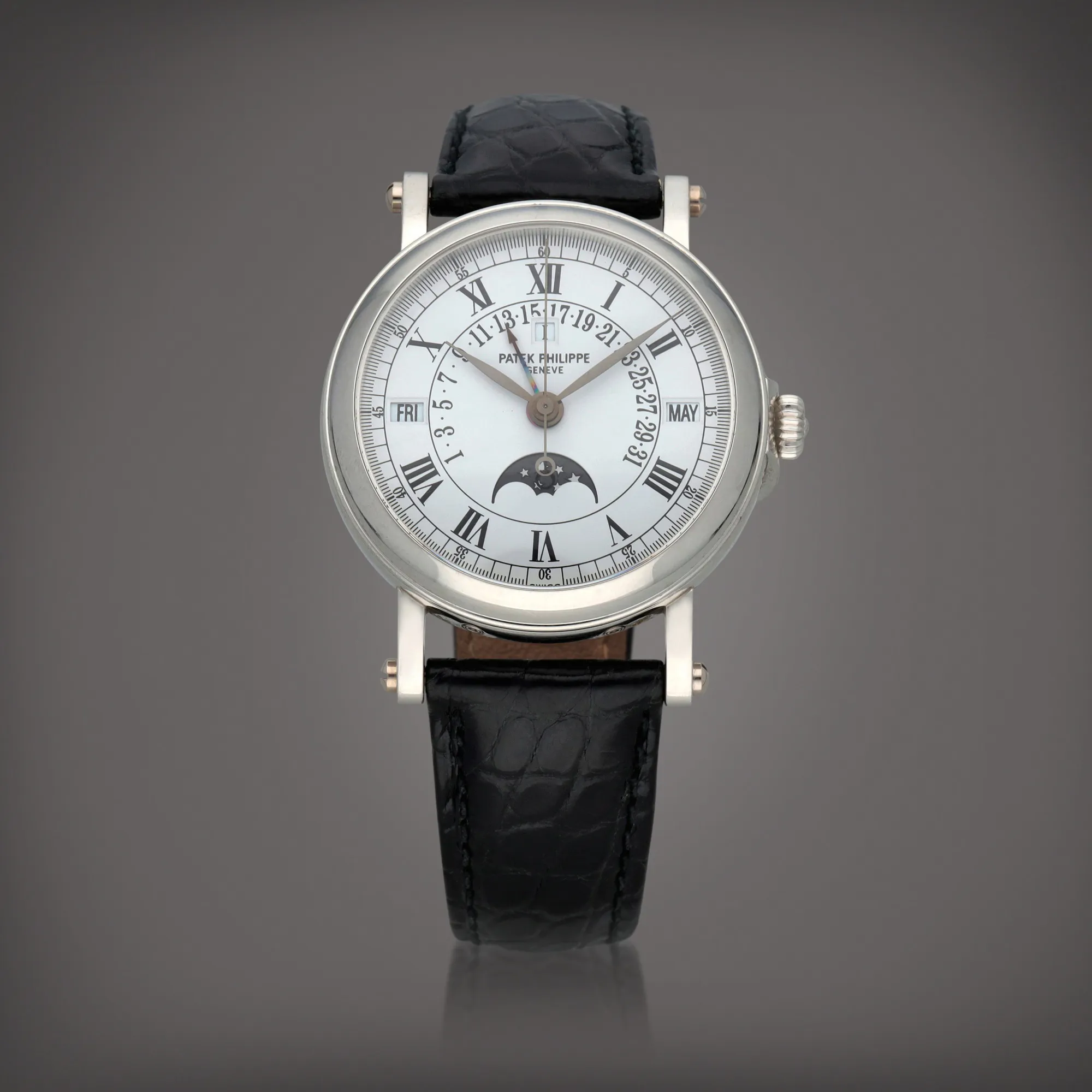 Patek Philippe Perpetual Calendar 5059 36mm Platinum White 1