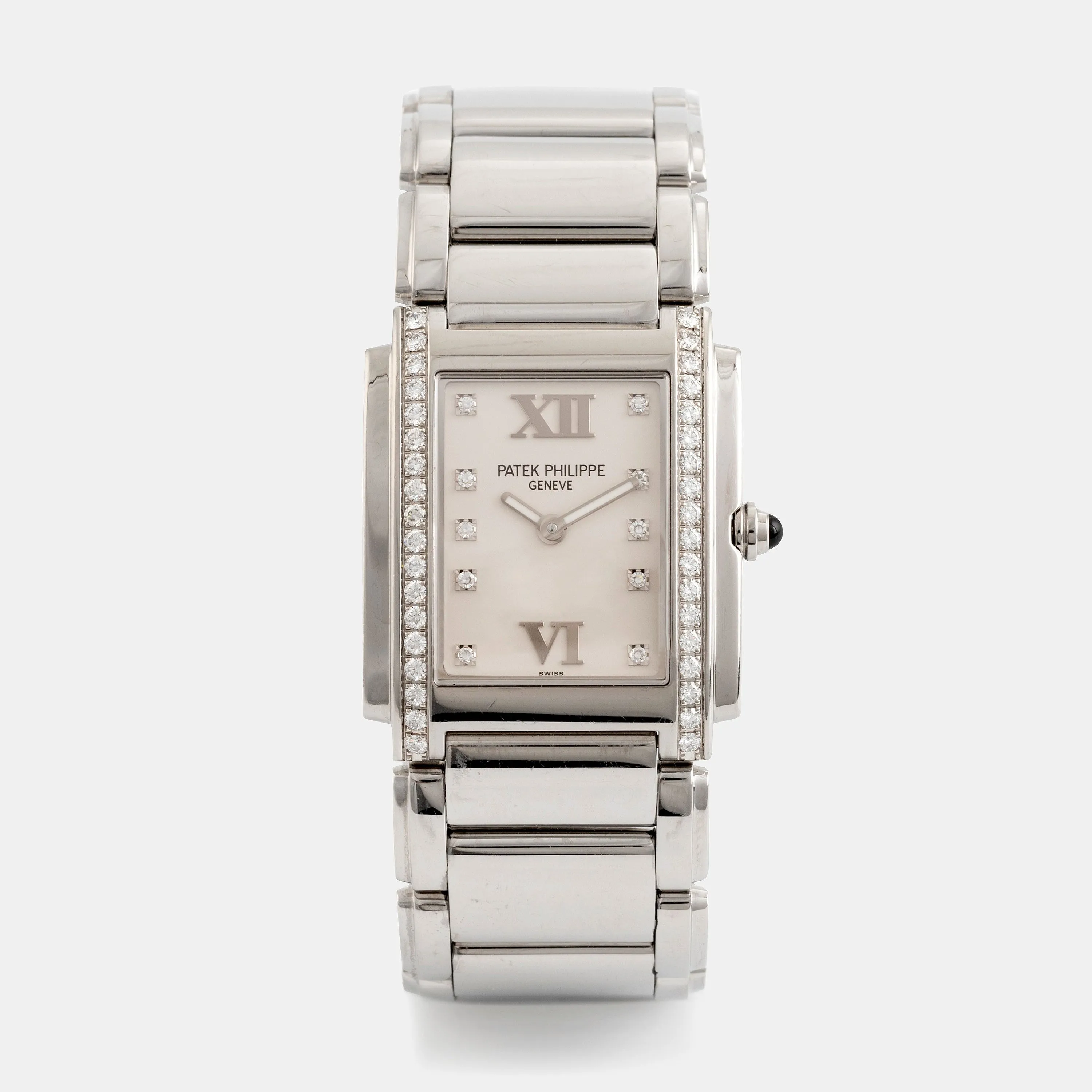 Patek Philippe Twenty~4 4910/10A-011 25mm Stainless steel White