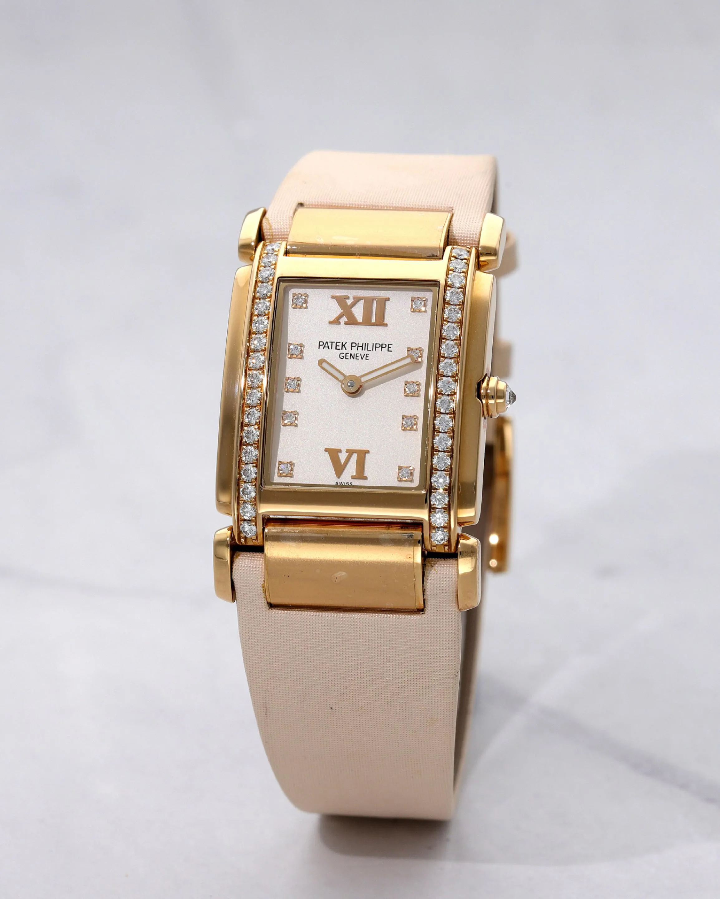 Patek Philippe Twenty~4 4920 25mm Rose gold Silver