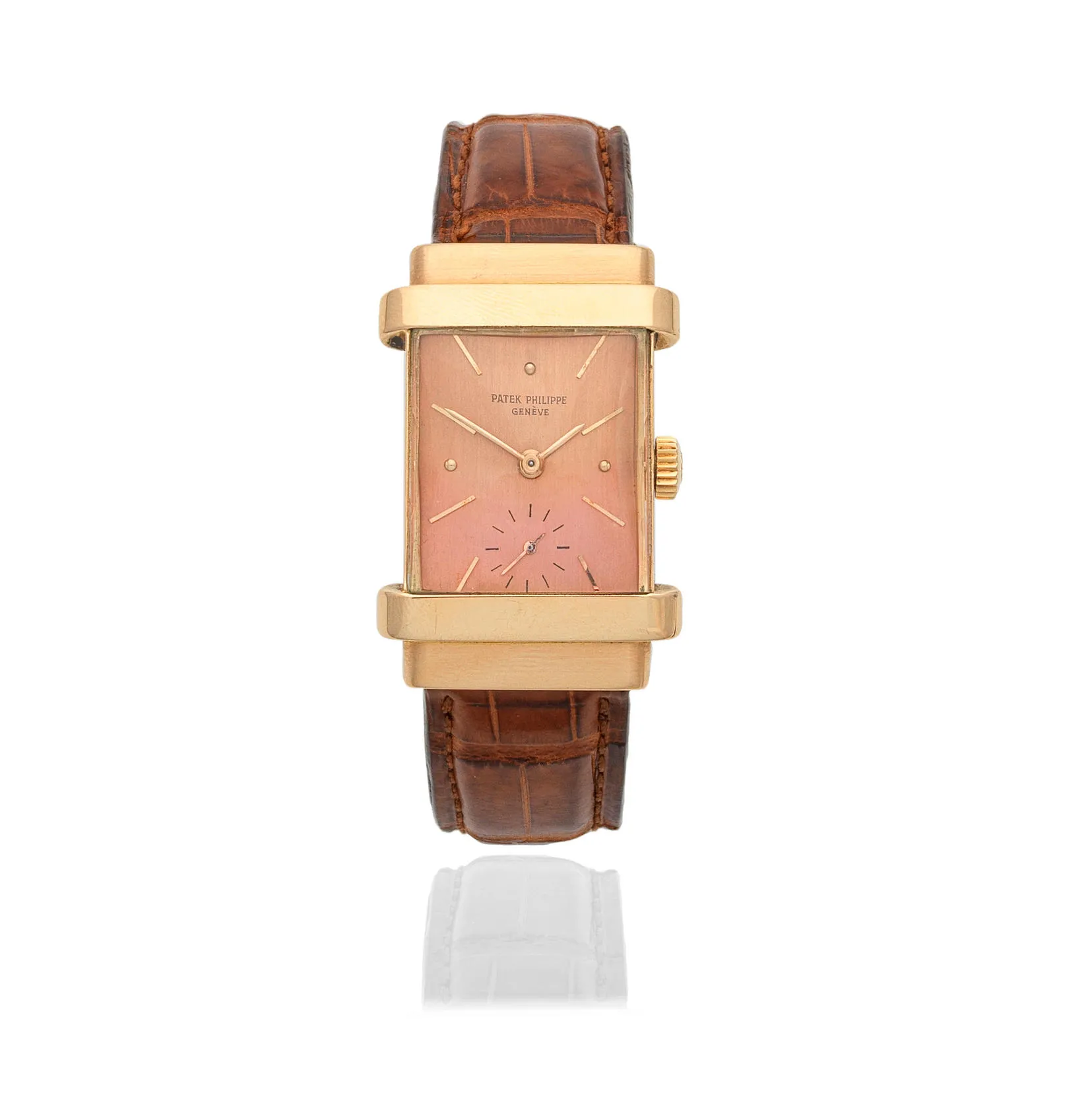 Patek Philippe Top Hat 1450 20.5mm Rose gold Salmon