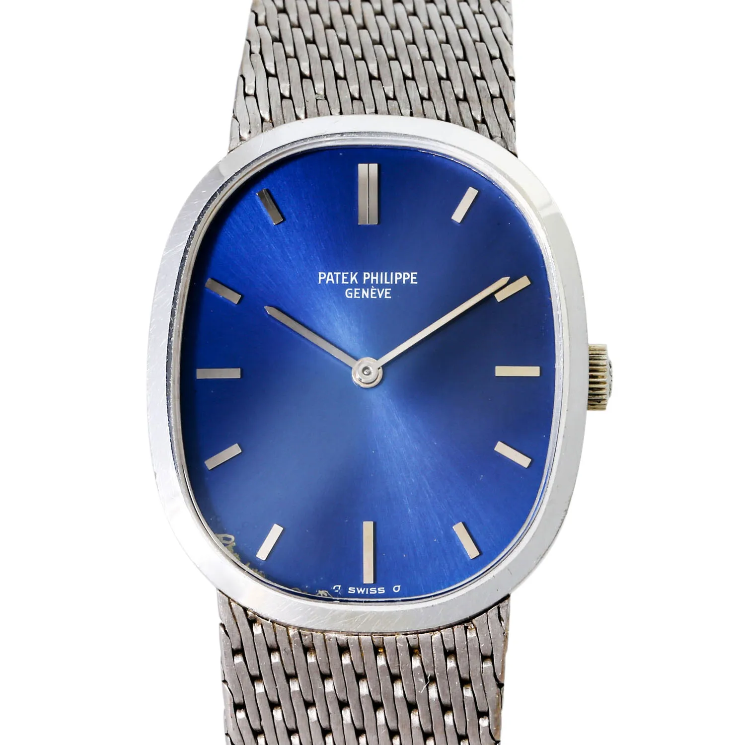 Patek Philippe Ellipse 3548 27mm White gold Blue