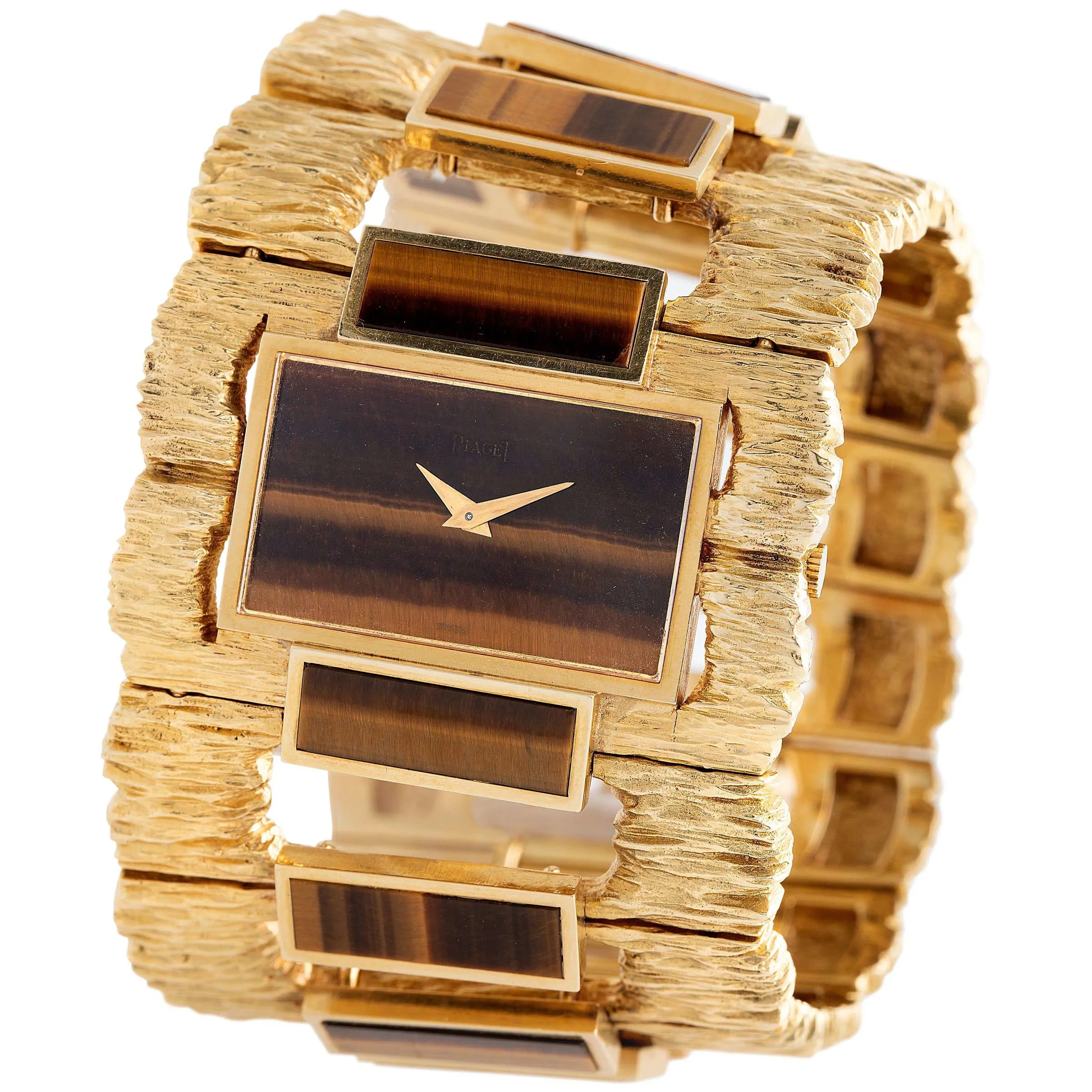 Piaget Manchette 9212 D76 43mm Yellow gold Brown