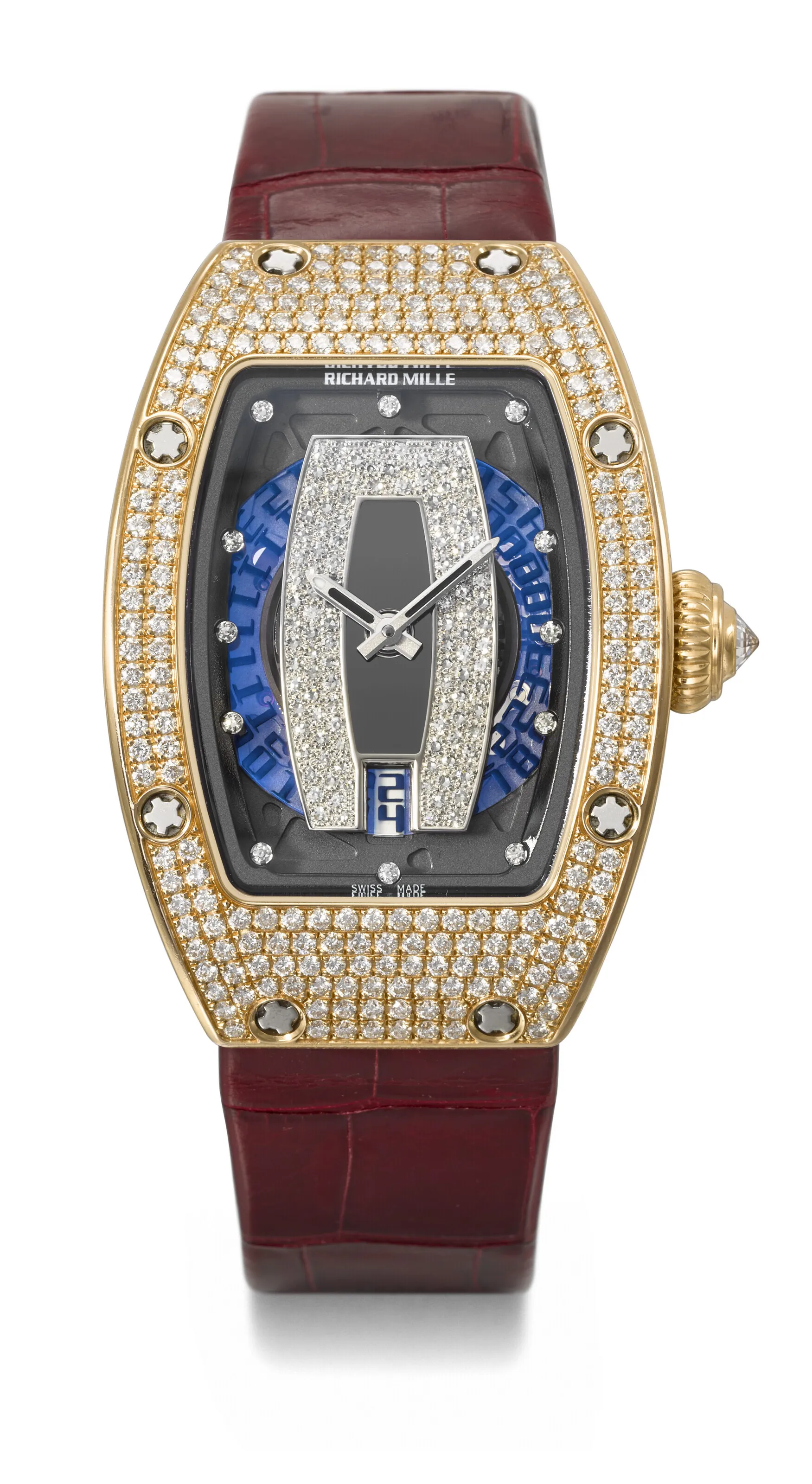 Richard Mille RM 067 RM 007 31mm Rose gold Diamond-set