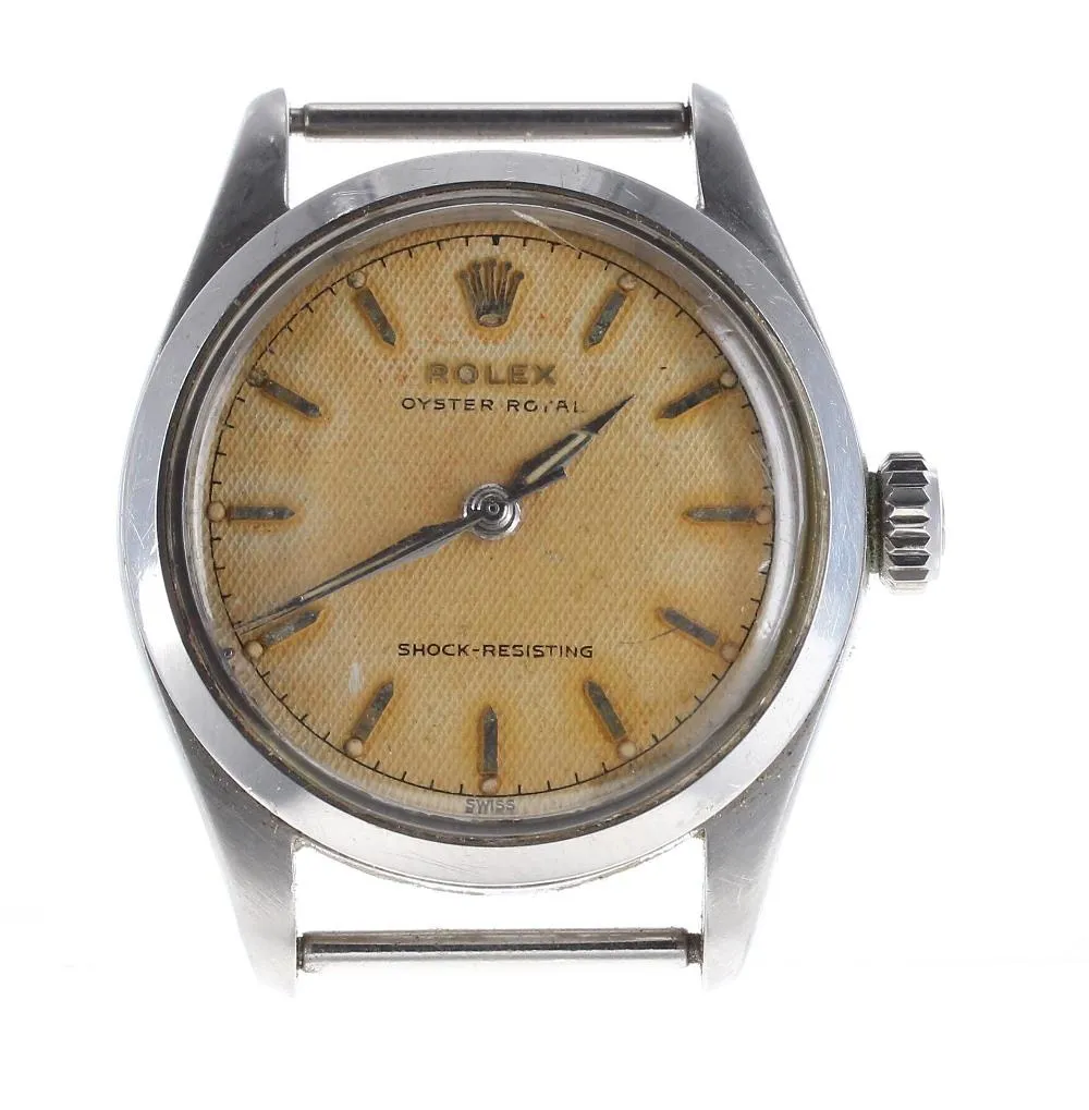 Rolex Oyster 6244 32mm Stainless steel Beige