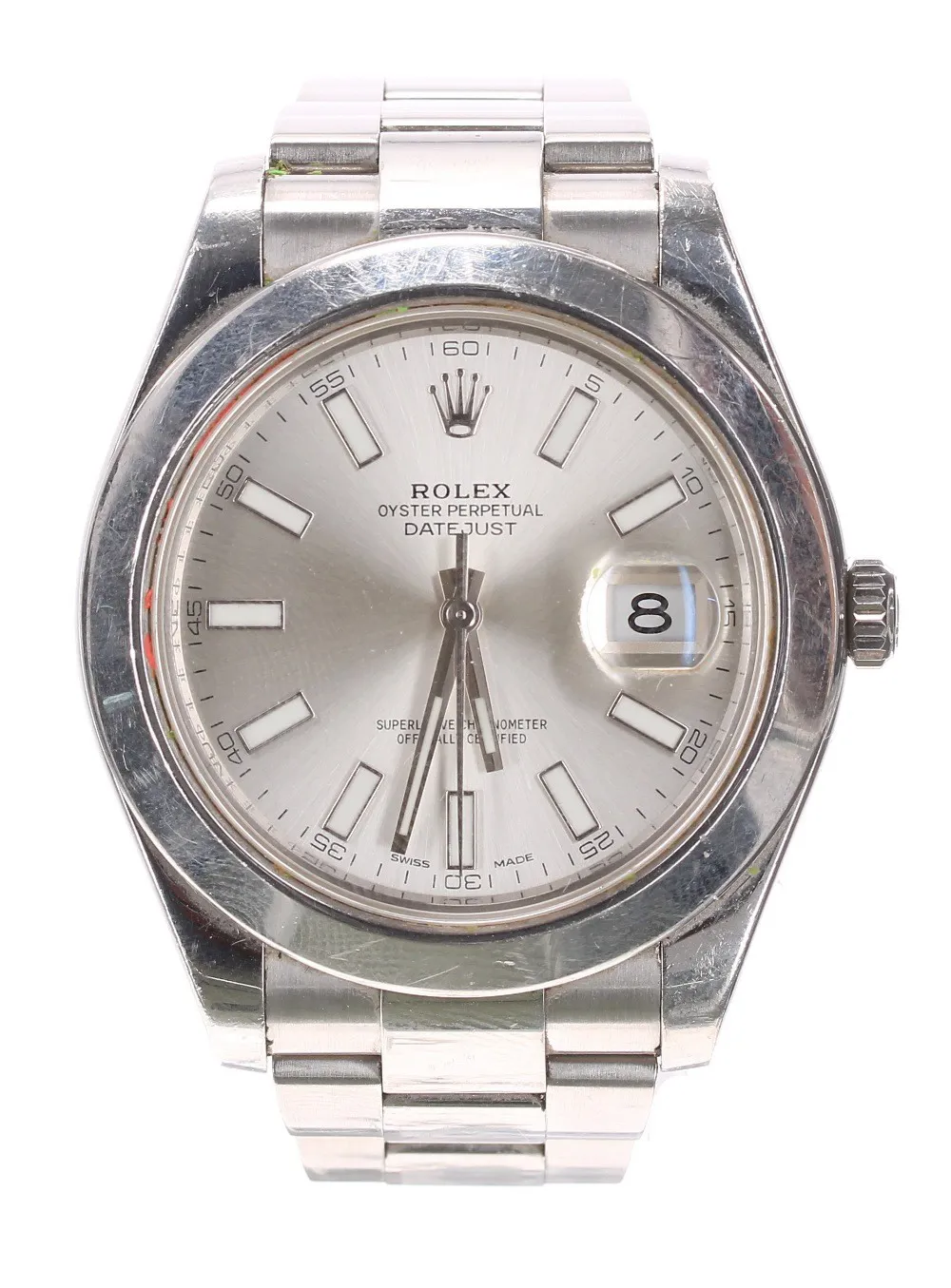 Rolex Datejust II 116300 41mm Stainless steel Silver