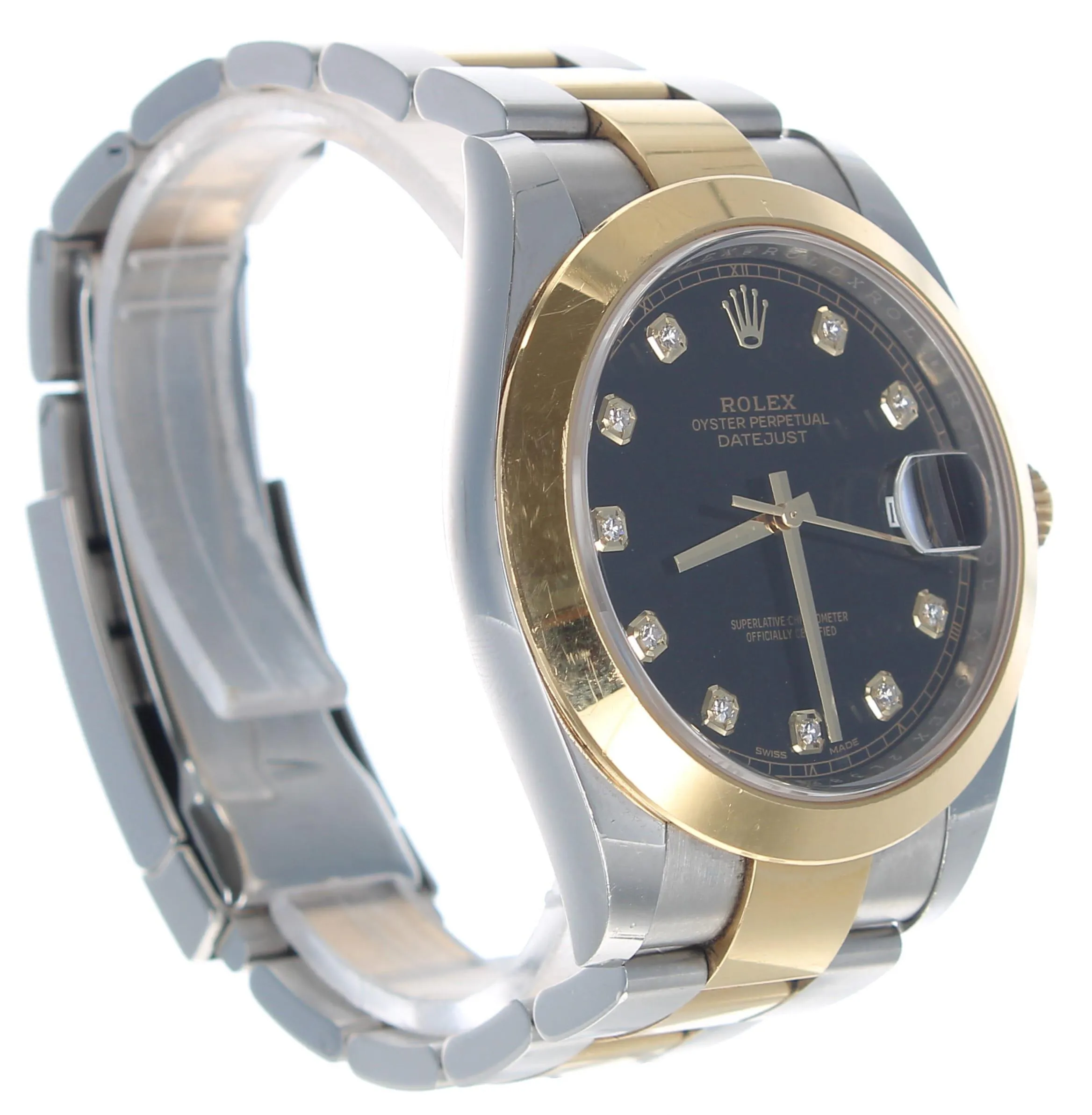 Rolex Datejust 41 126303 41mm Yellow gold and Stainless steel Black 2