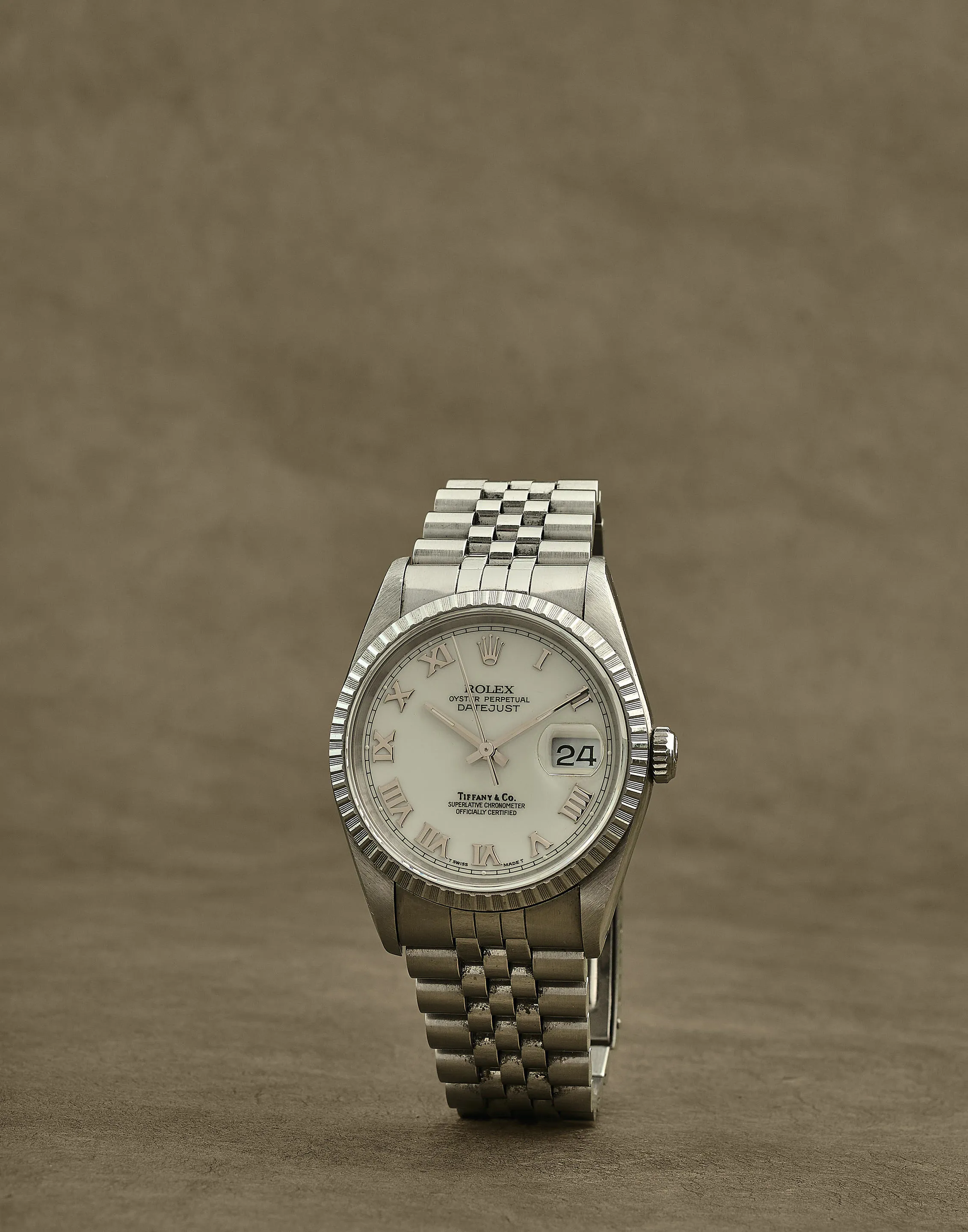 Rolex Datejust 36 16220 36mm Stainless steel White