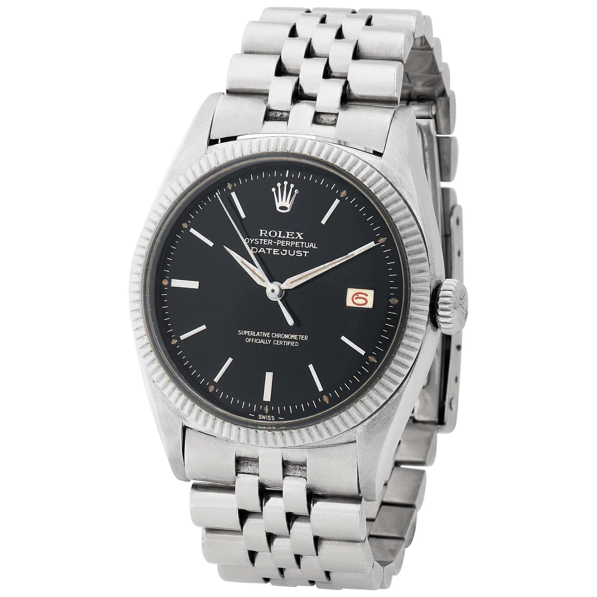 Rolex Datejust 36 6605 36mm White gold White