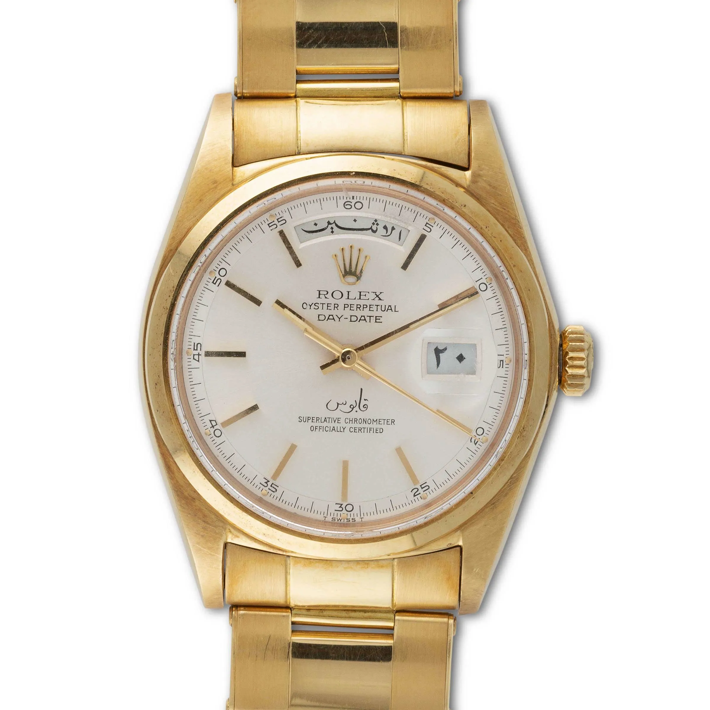 Rolex Day-Date 36 1802 36mm Yellow gold Ivory