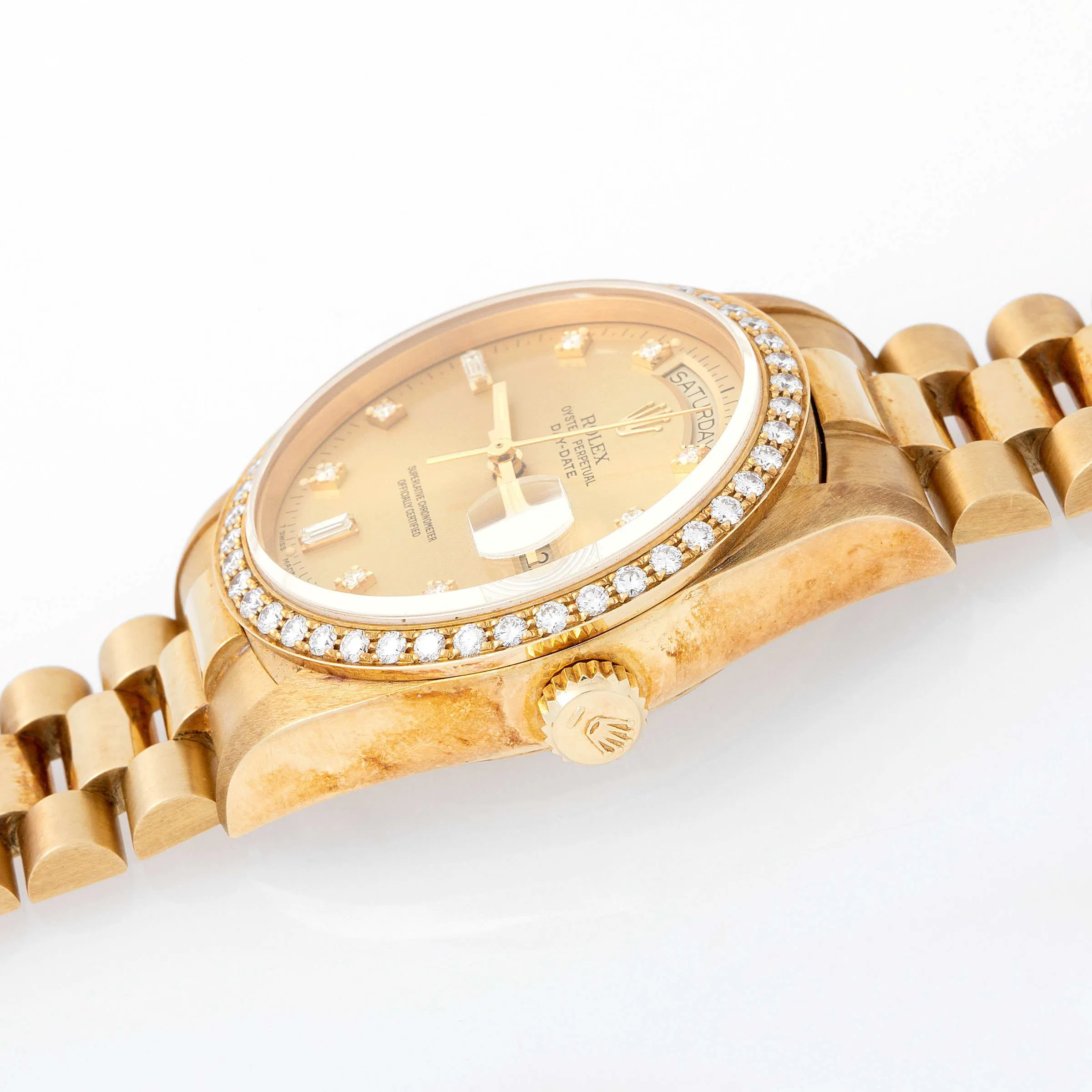 Rolex Day-Date 36 18048 36mm Yellow gold Champagne 3