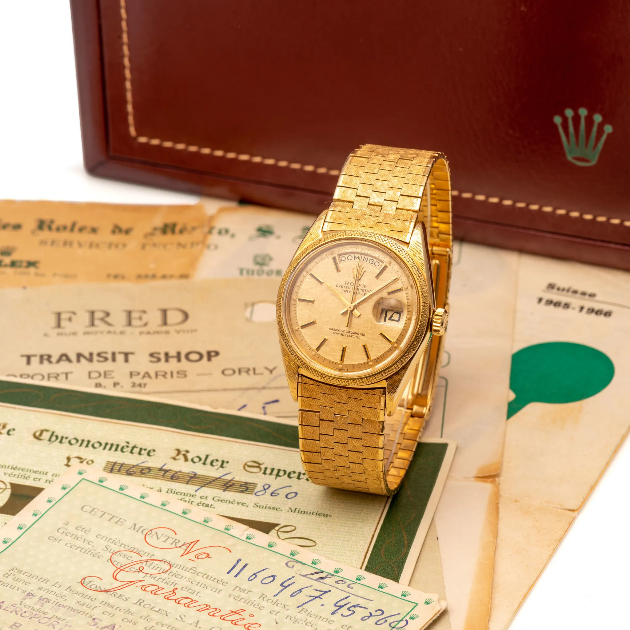 Rolex Day-Date 36 1806 36mm Yellow gold Champagne 1