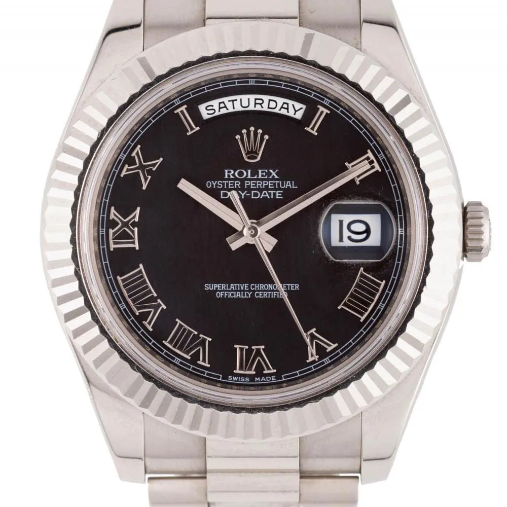 Rolex Day-Date 40 228239 40mm White gold Black