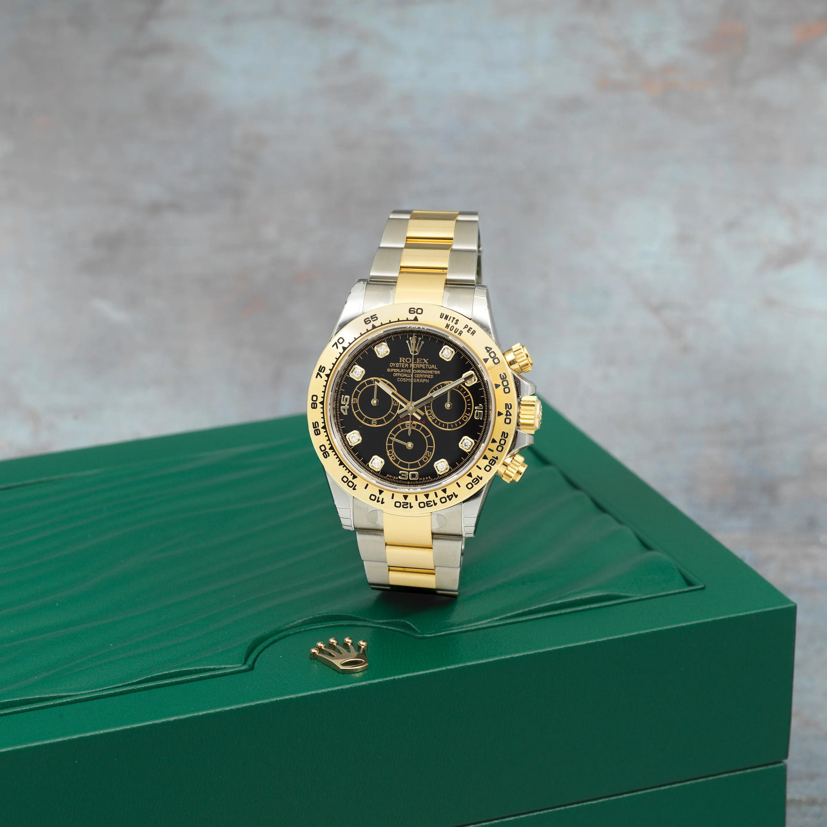 Rolex Daytona 116503 39mm Yellow gold Black