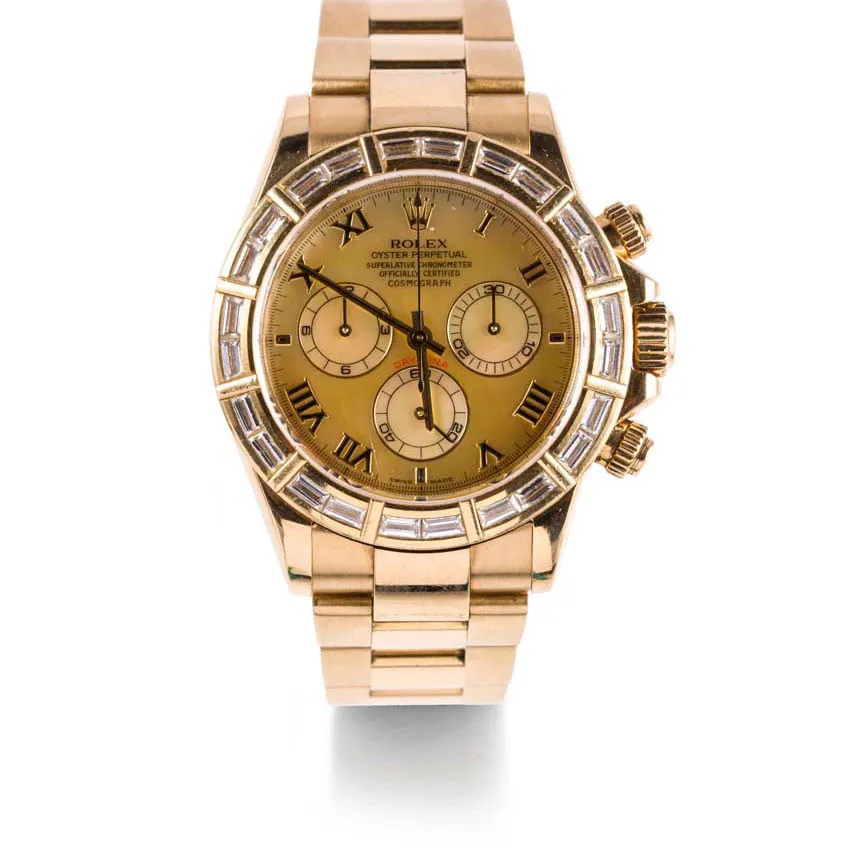 Rolex Daytona 116568 40mm Yellow gold Mother-of-pearl