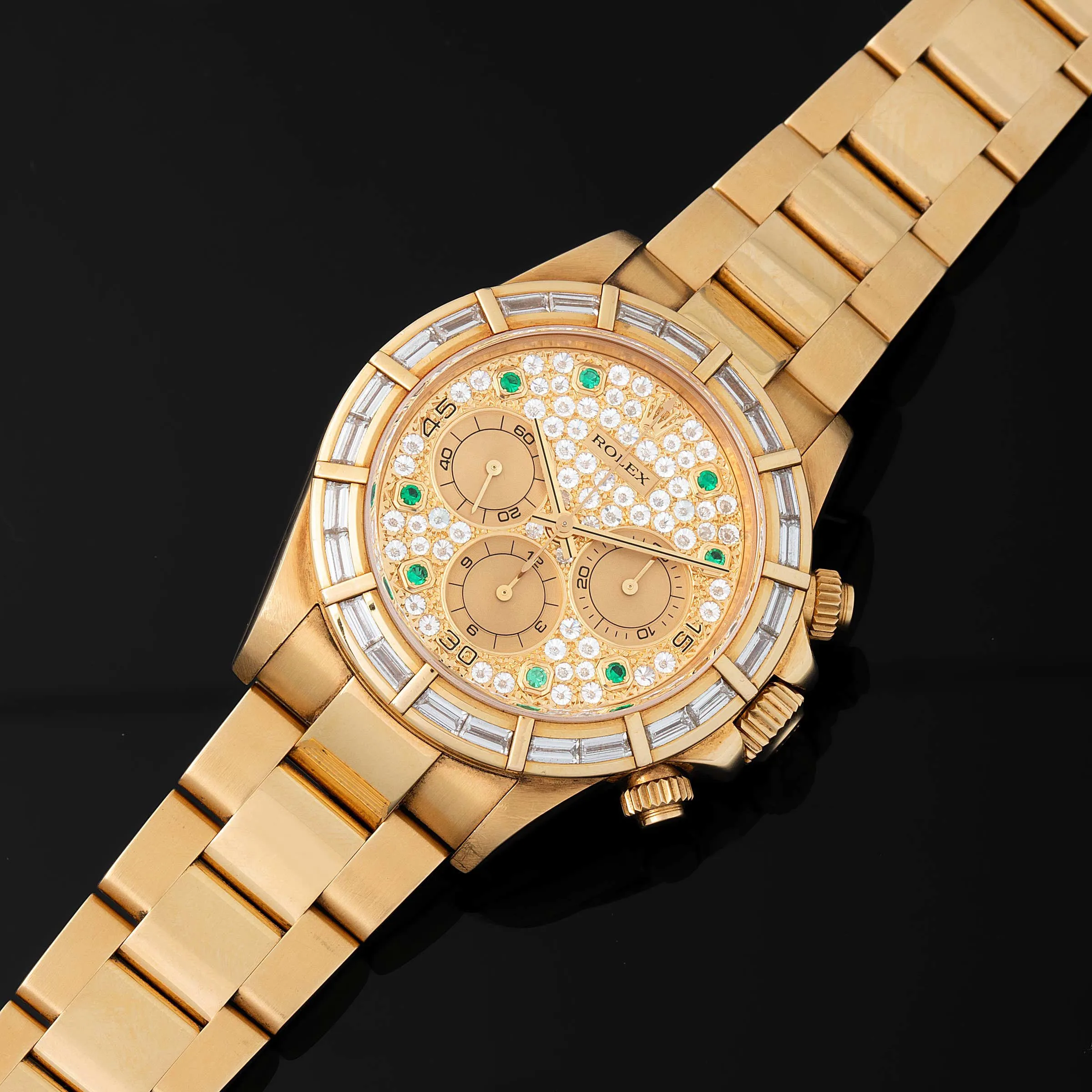 Rolex Daytona 16568 40mm Yellow gold Emerald 8