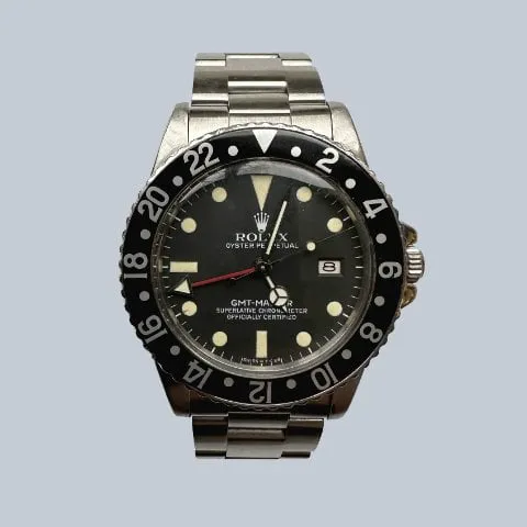 Rolex GMT-Master 16750 40mm Stainless steel Black