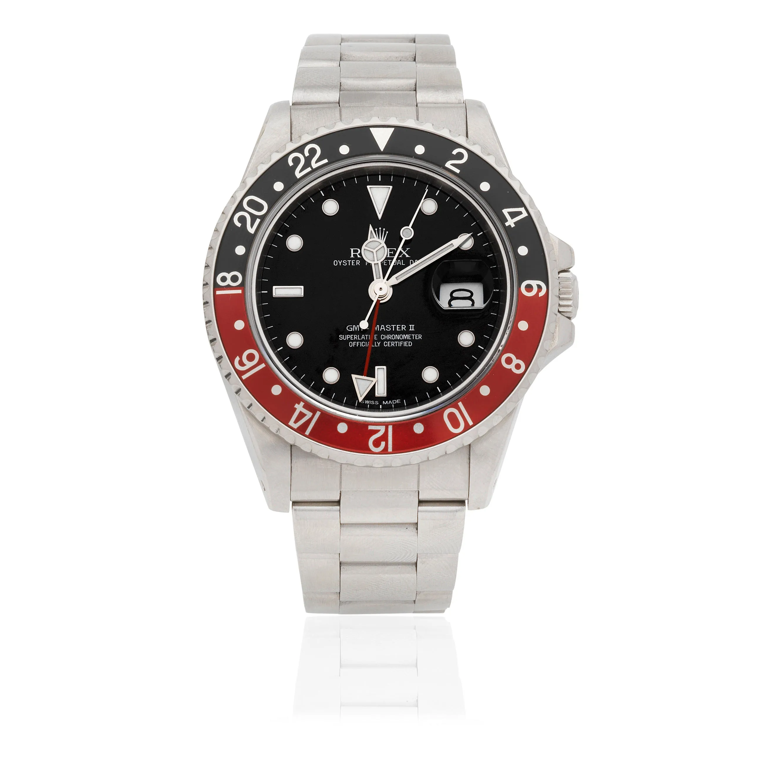 Rolex GMT-Master II 16760 40mm Stainless steel Black