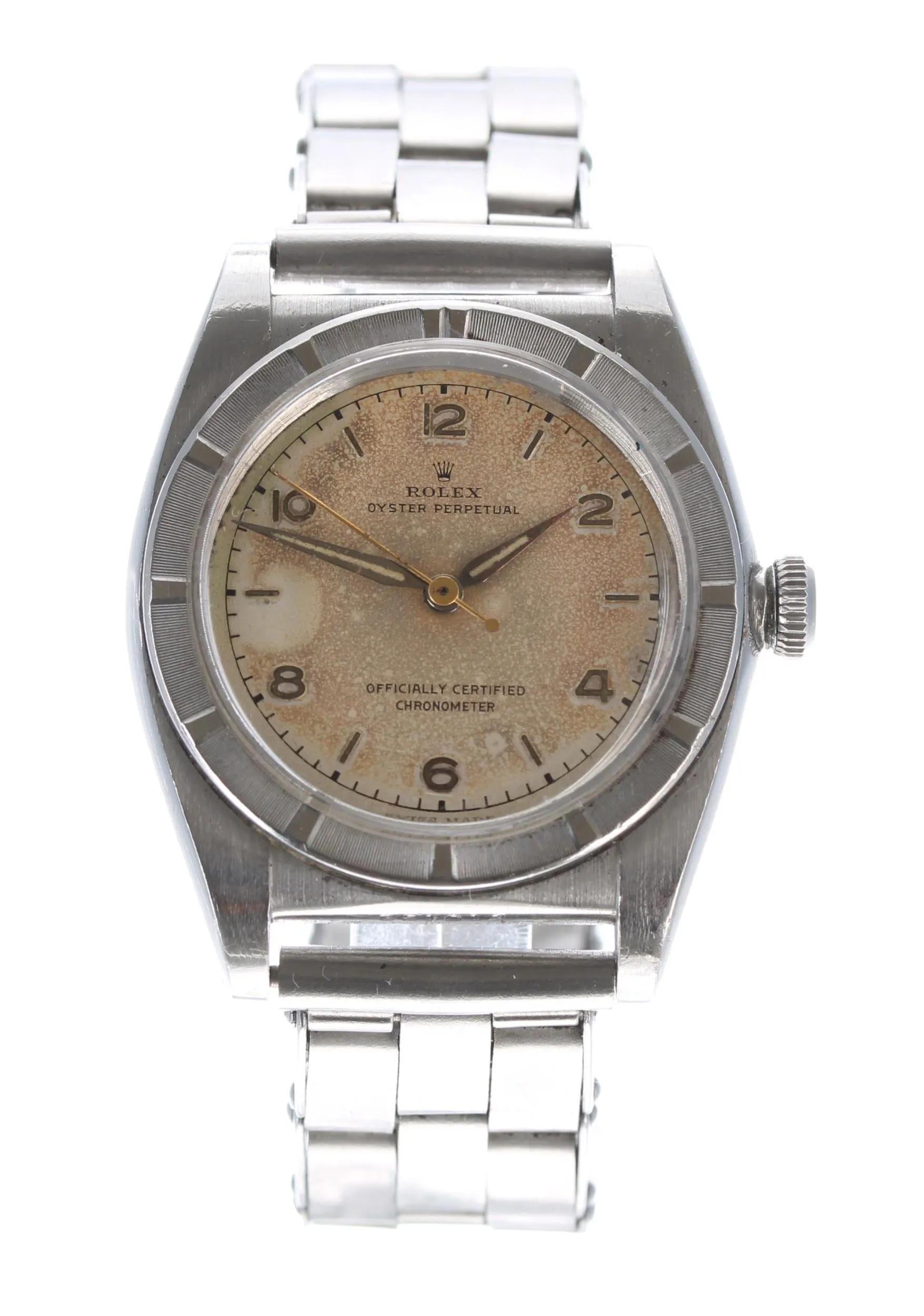 Rolex Oyster Perpetual 3372 32mm Stainless steel Brown