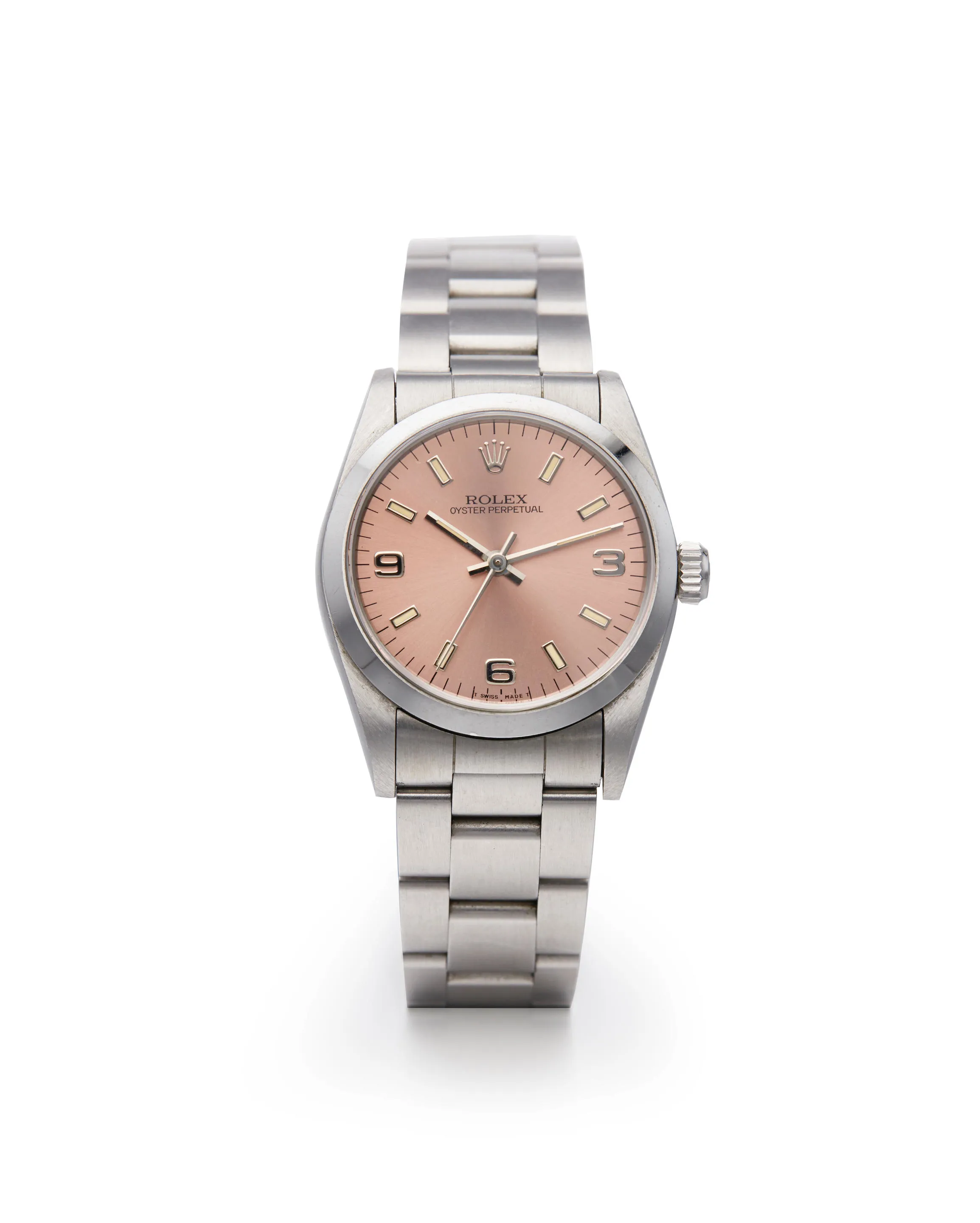 Rolex Oyster Perpetual 31 67480 31mm Stainless steel Salmon