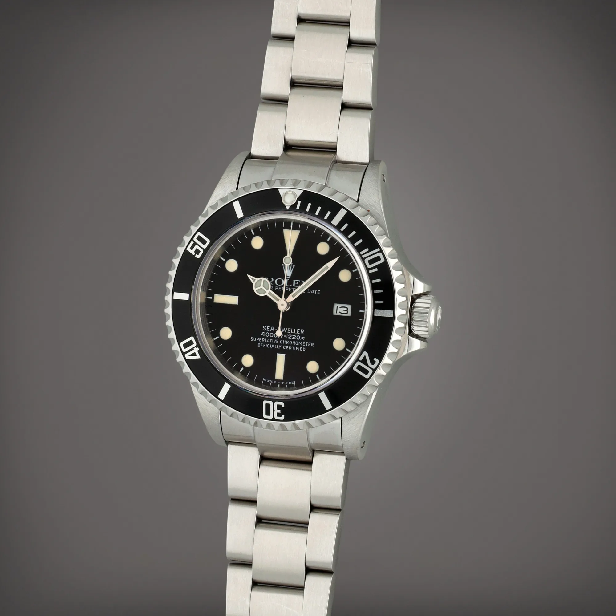 Rolex Sea-Dweller 16660 40mm Stainless steel Black