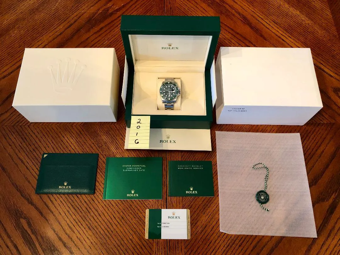 Rolex Submariner 116610LV 40mm Stainless steel Green 1