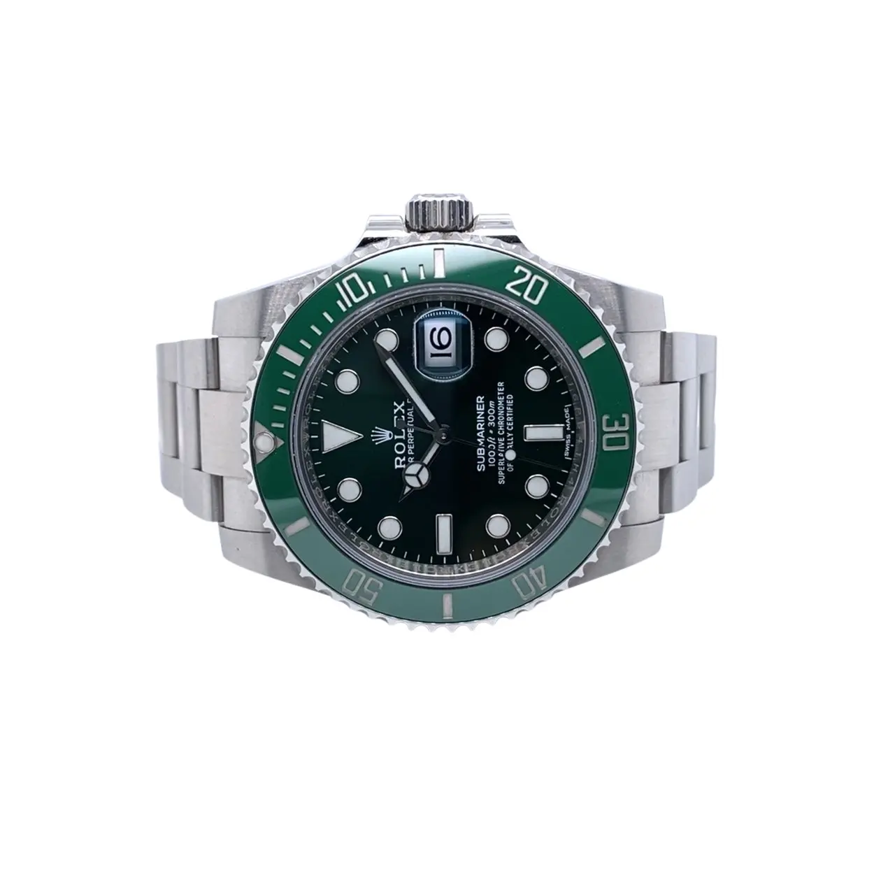 Rolex Submariner 116610LV 40mm Stainless steel Green