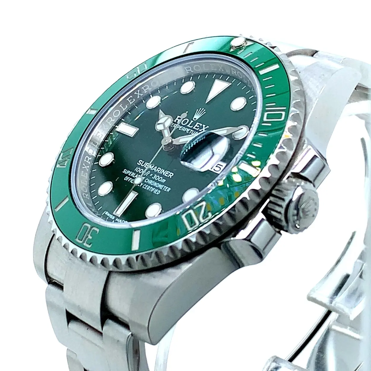 Rolex Submariner 116610LV 40mm Stainless steel Green 12