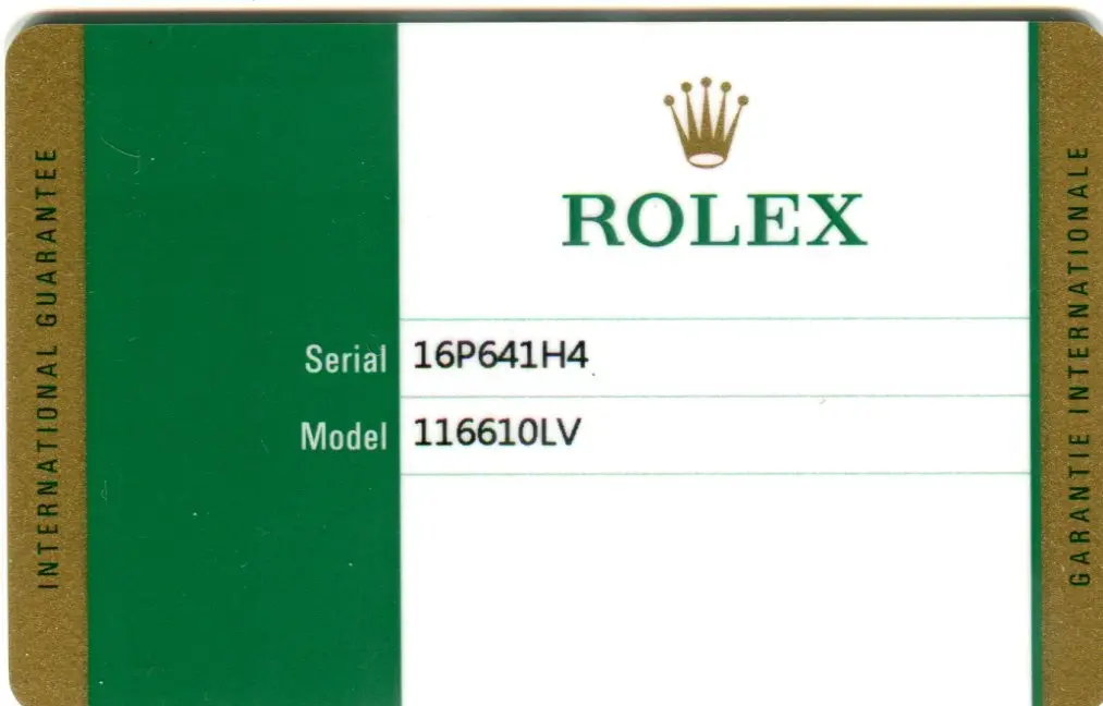 Rolex Submariner 116610LV 40mm Stainless steel Green 17