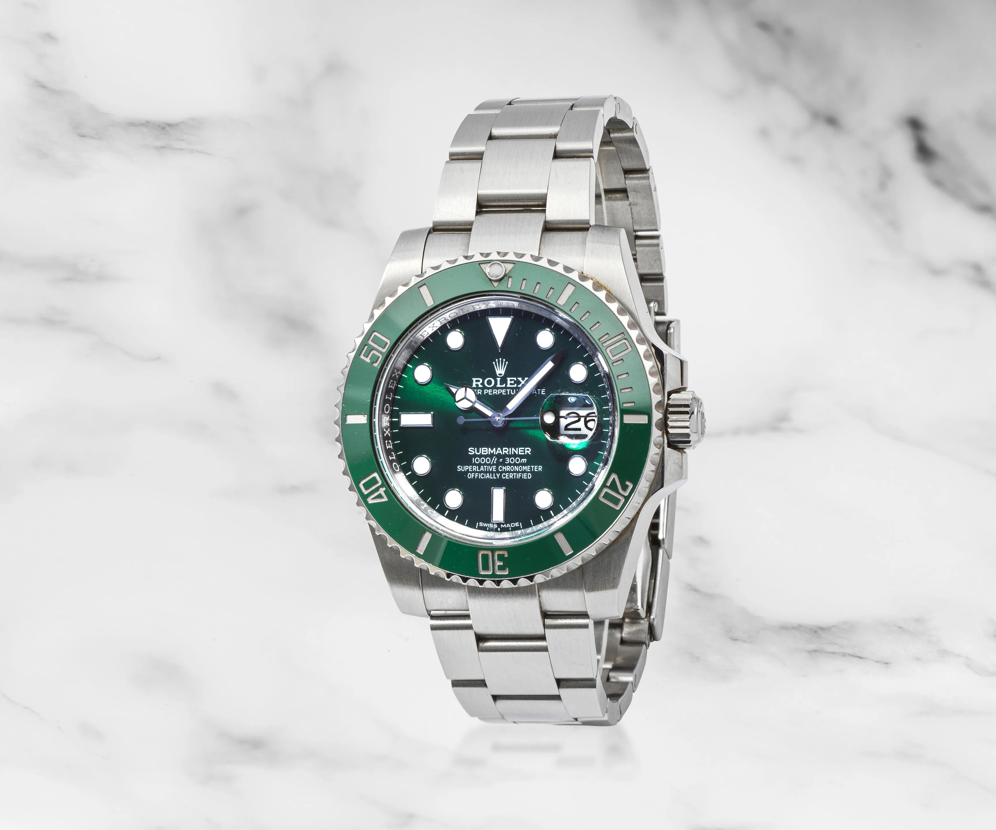 Rolex Submariner 116610LV 40mm Stainless steel Green