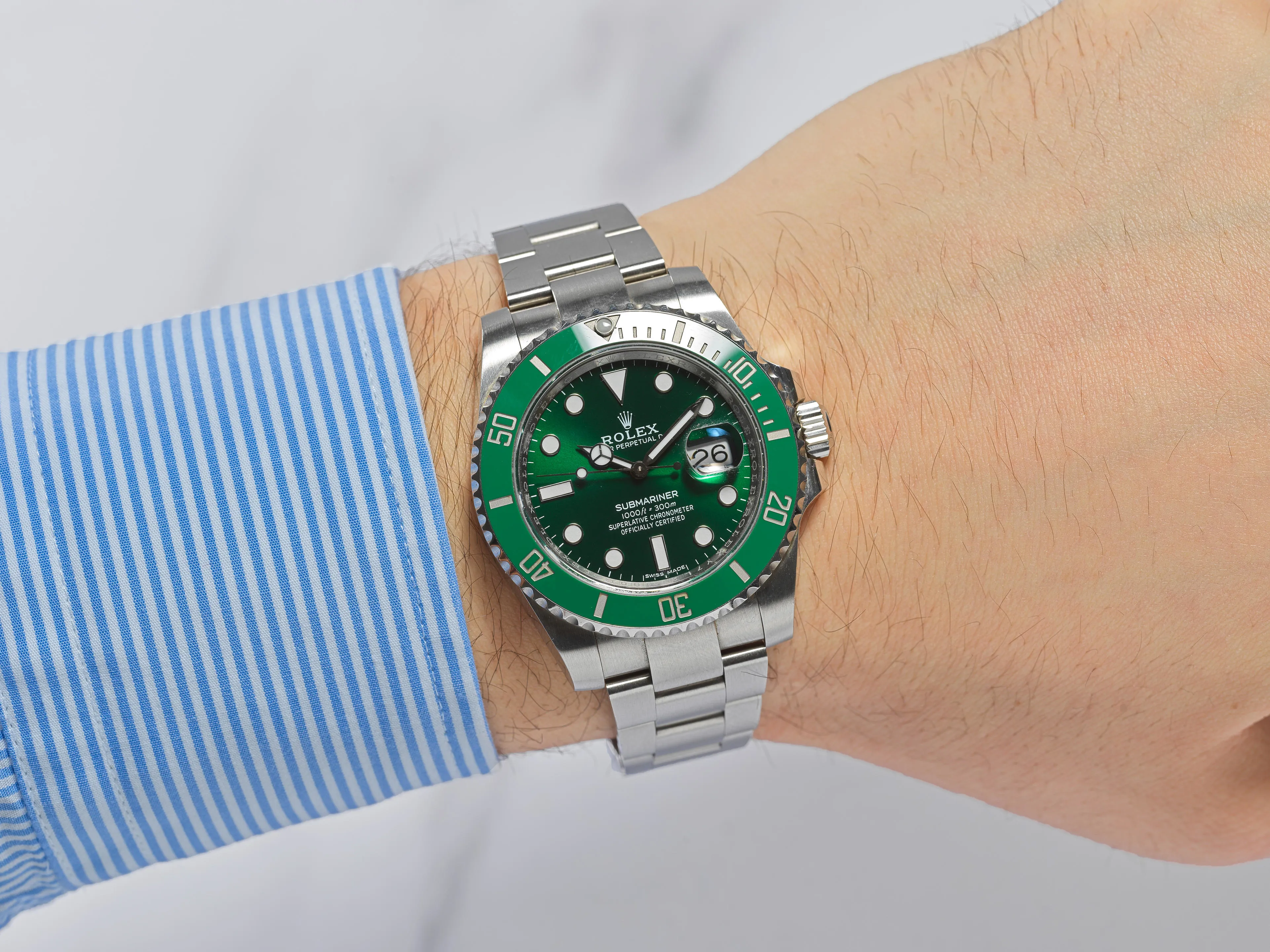 Rolex Submariner 116610LV 40mm Stainless steel Green 1