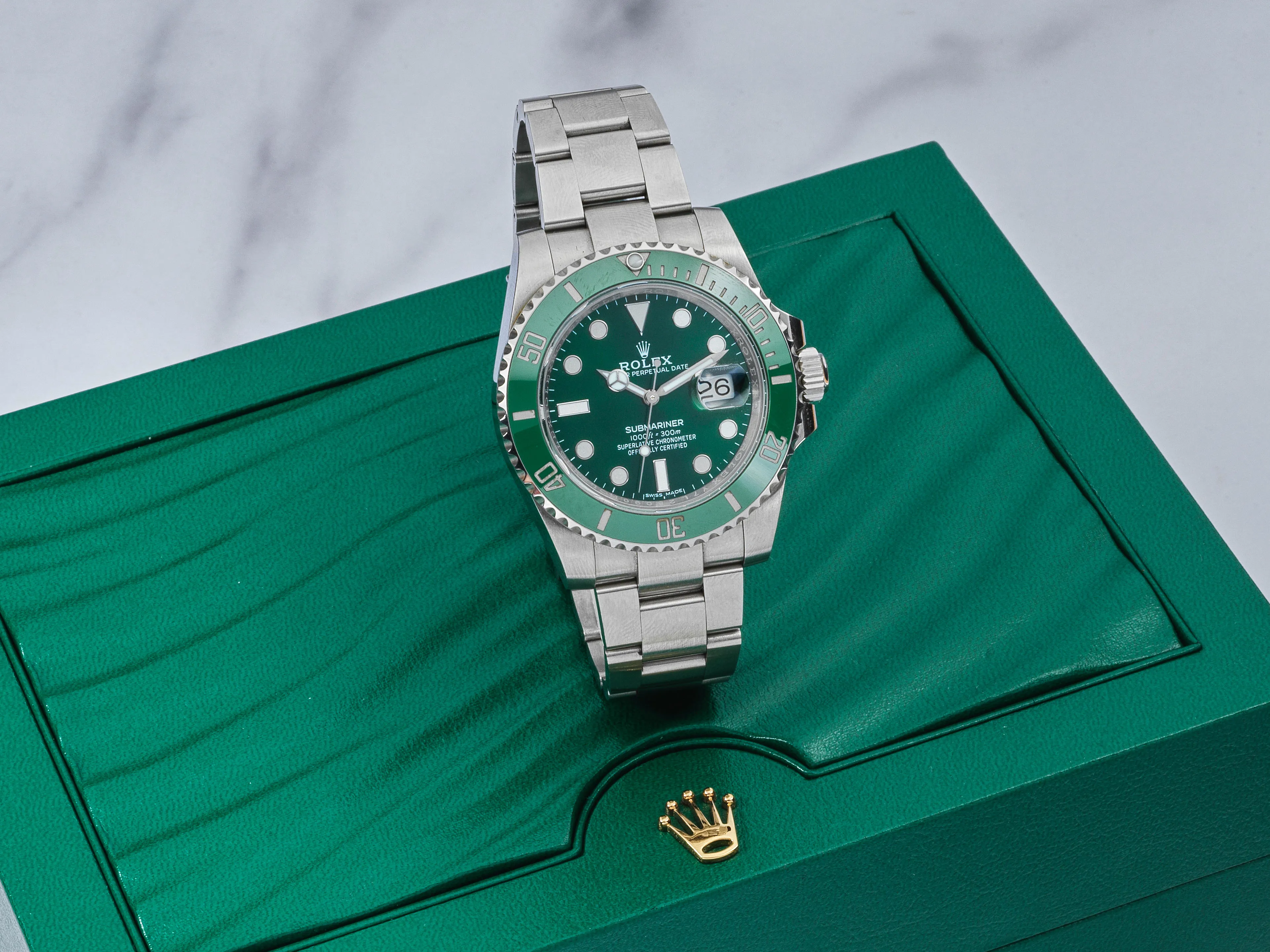 Rolex Submariner 116610LV 40mm Stainless steel Green 2