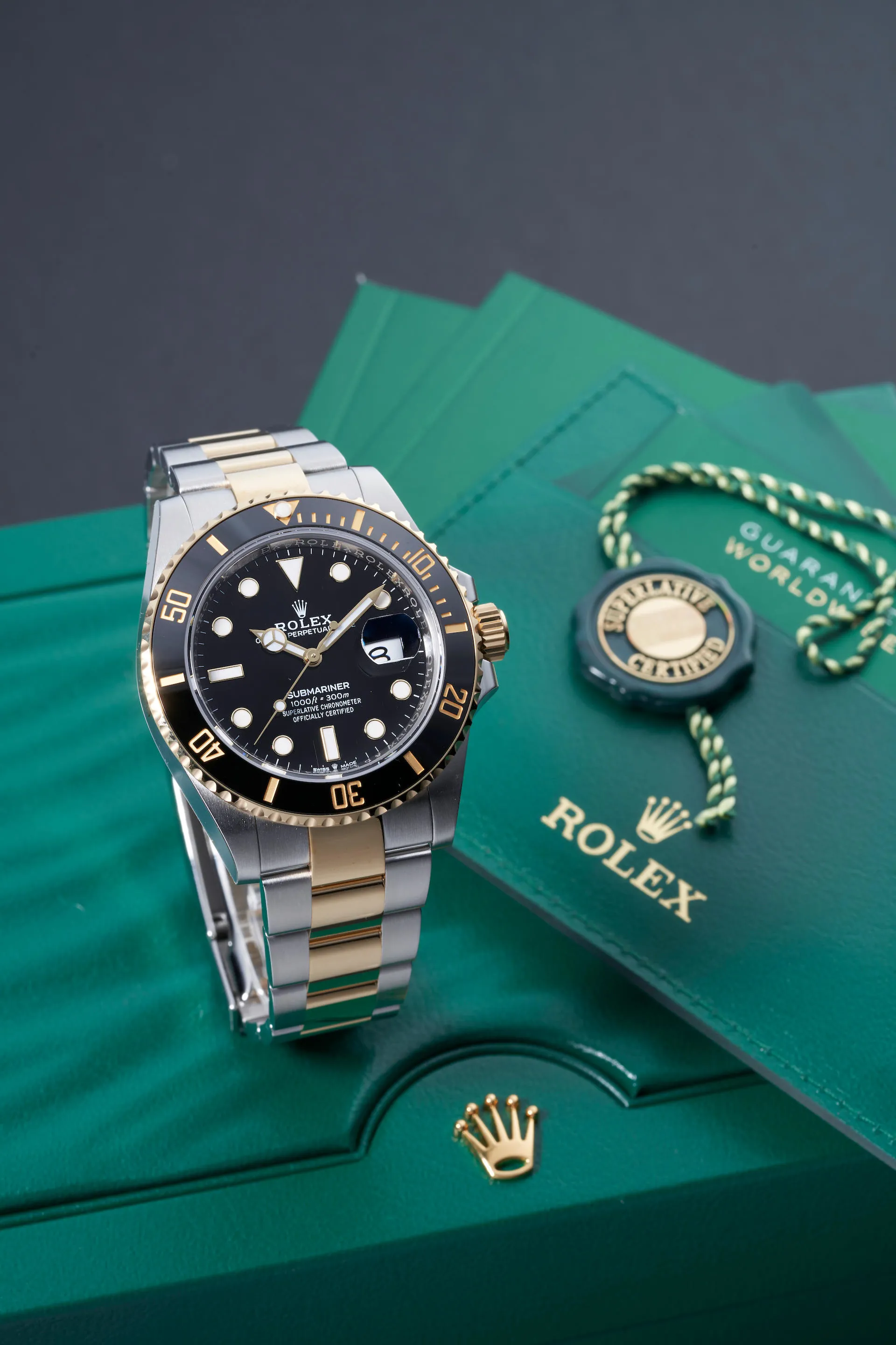 Rolex Submariner 126613LN 41mm Yellow gold Black 3