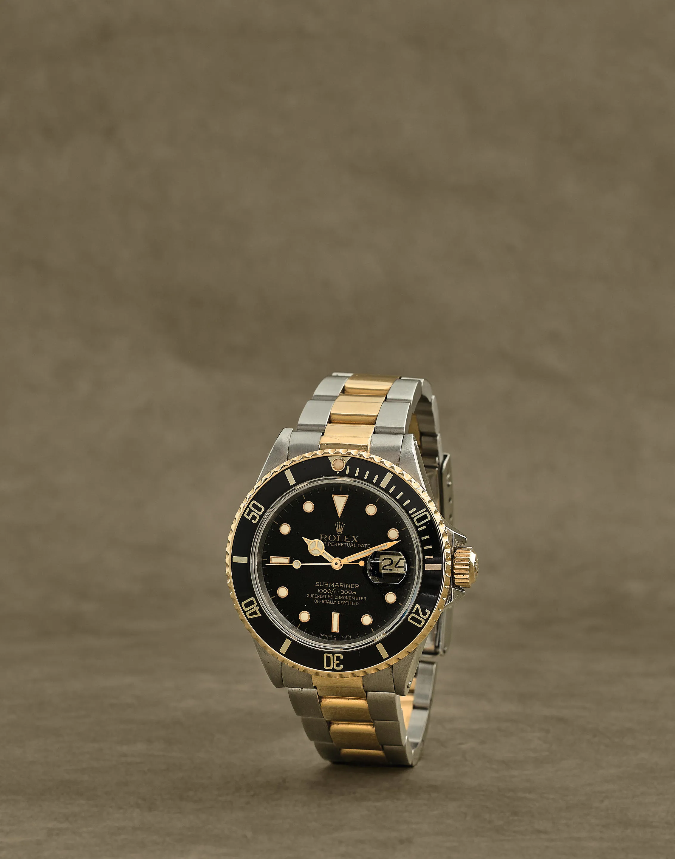 Rolex Submariner 16803 40mm Stainless steel Black