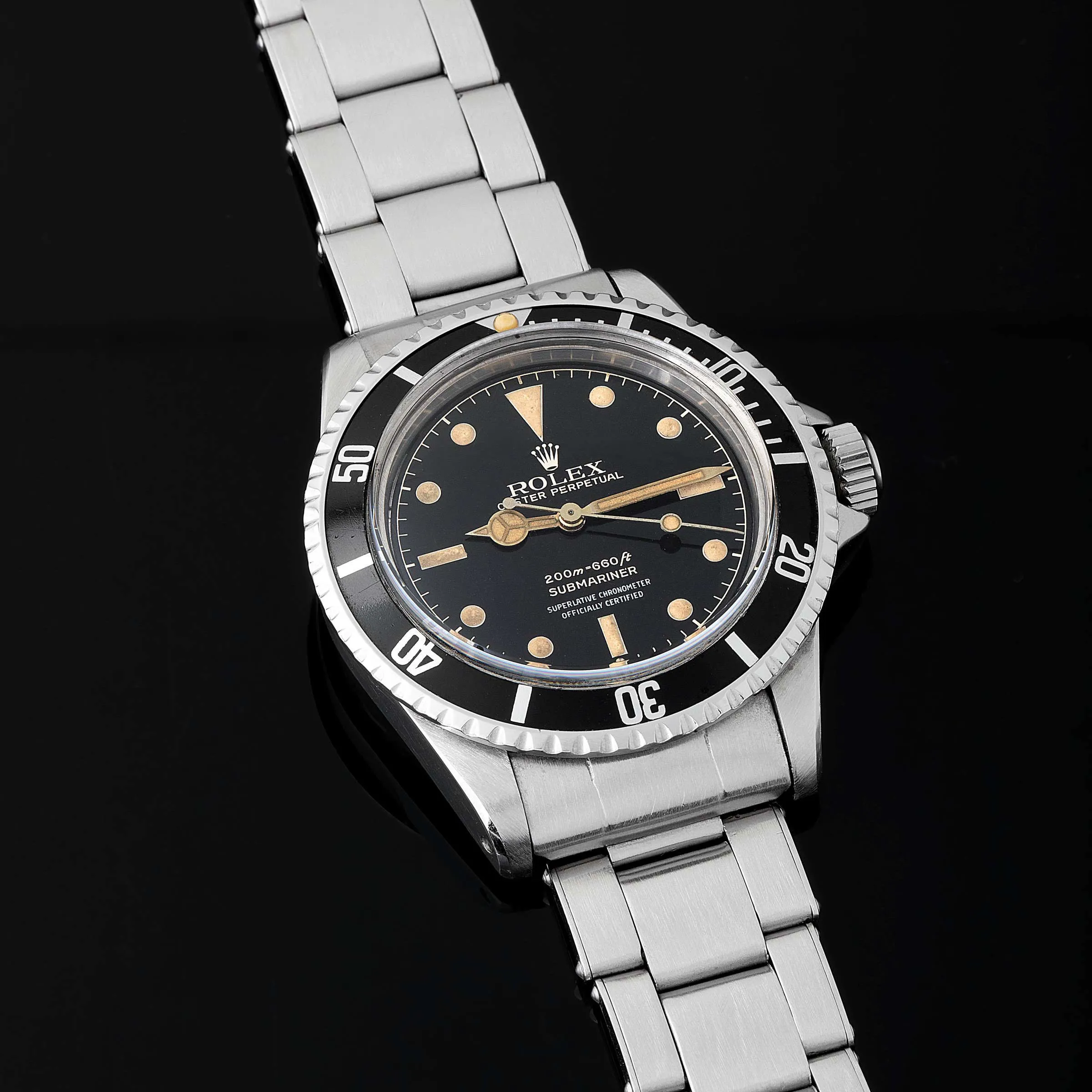 Rolex Submariner 5512 40mm Stainless steel Black 6