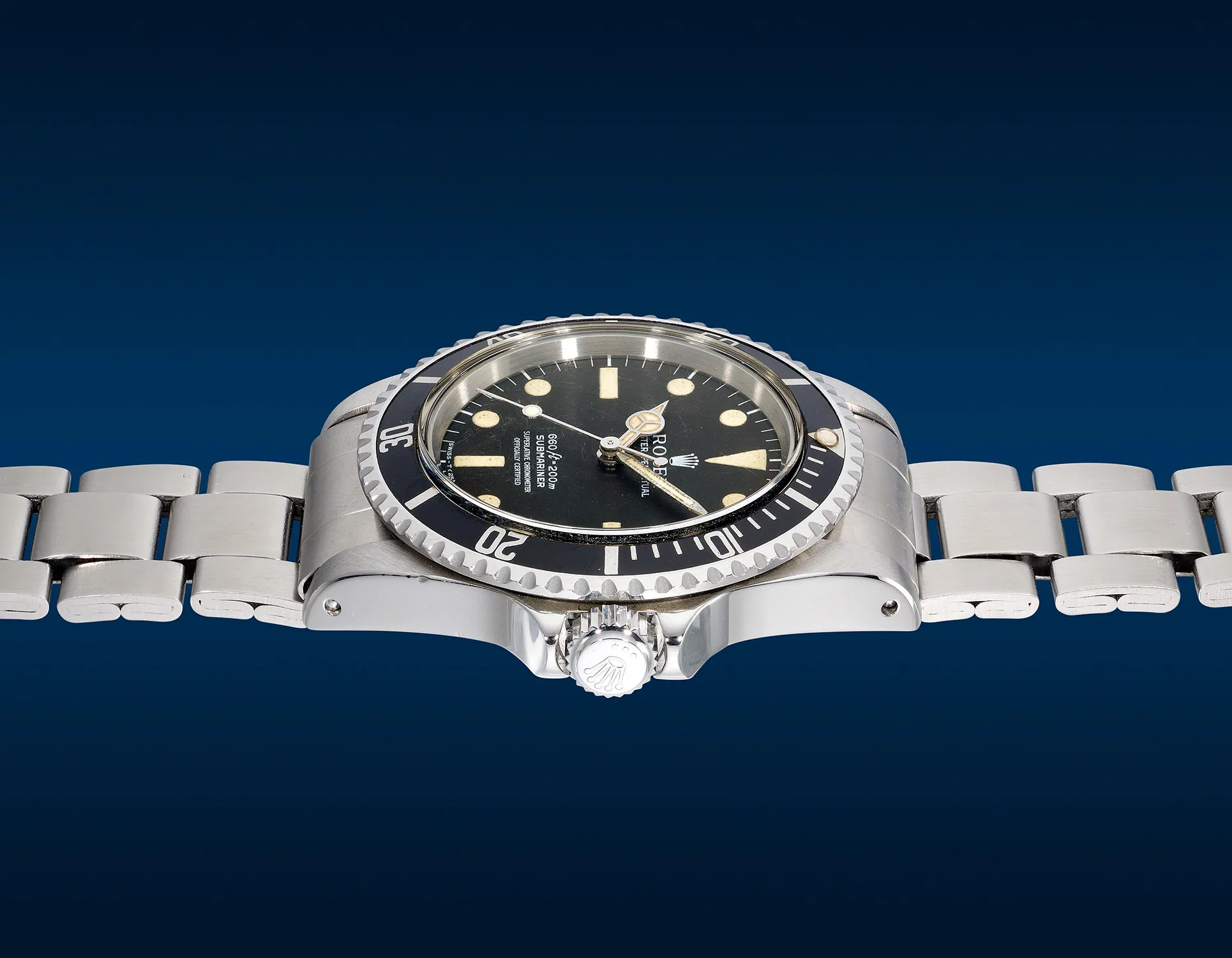 Rolex Submariner 5512 40mm Stainless steel Black 3