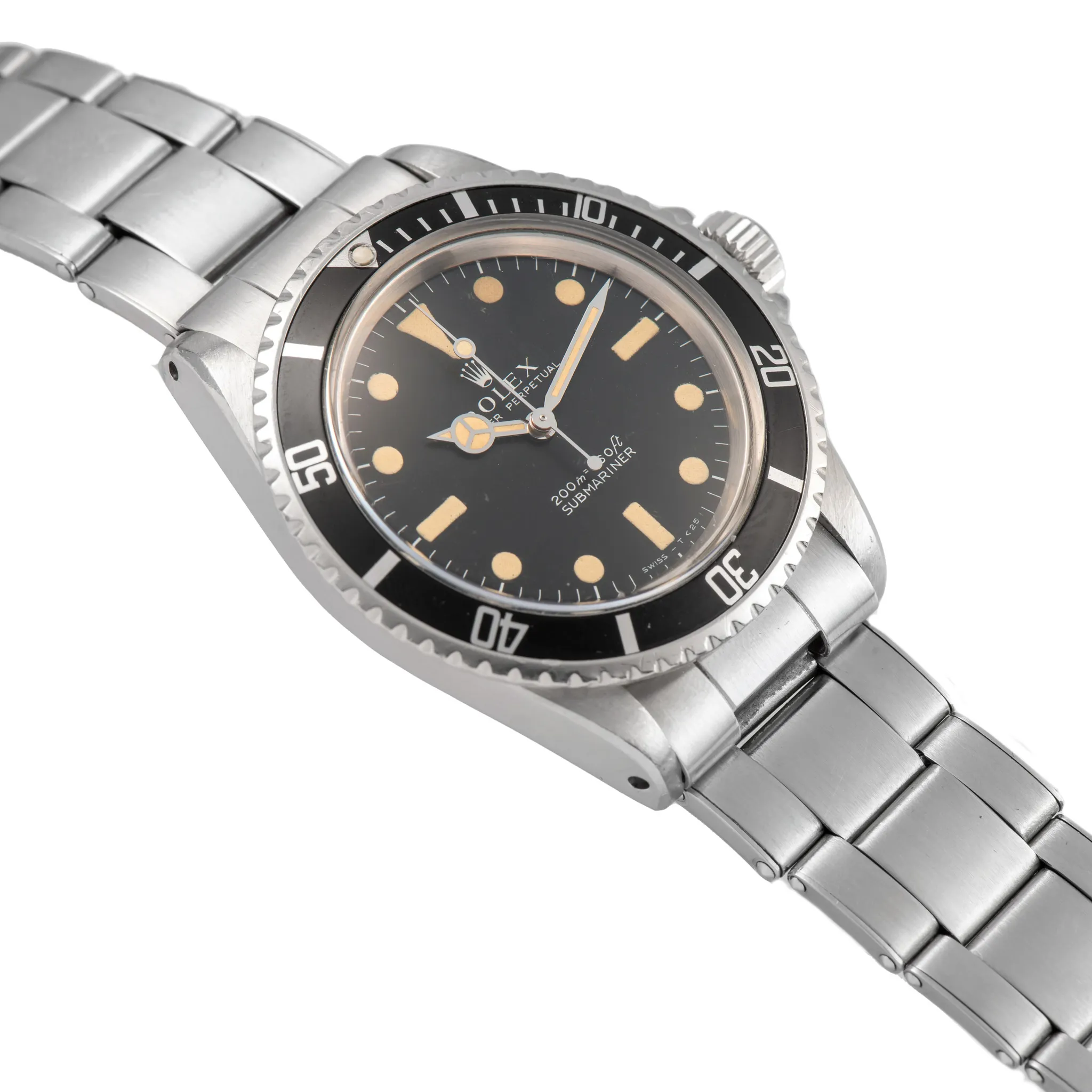 Rolex Submariner 5513 39mm Stainless steel Black 1