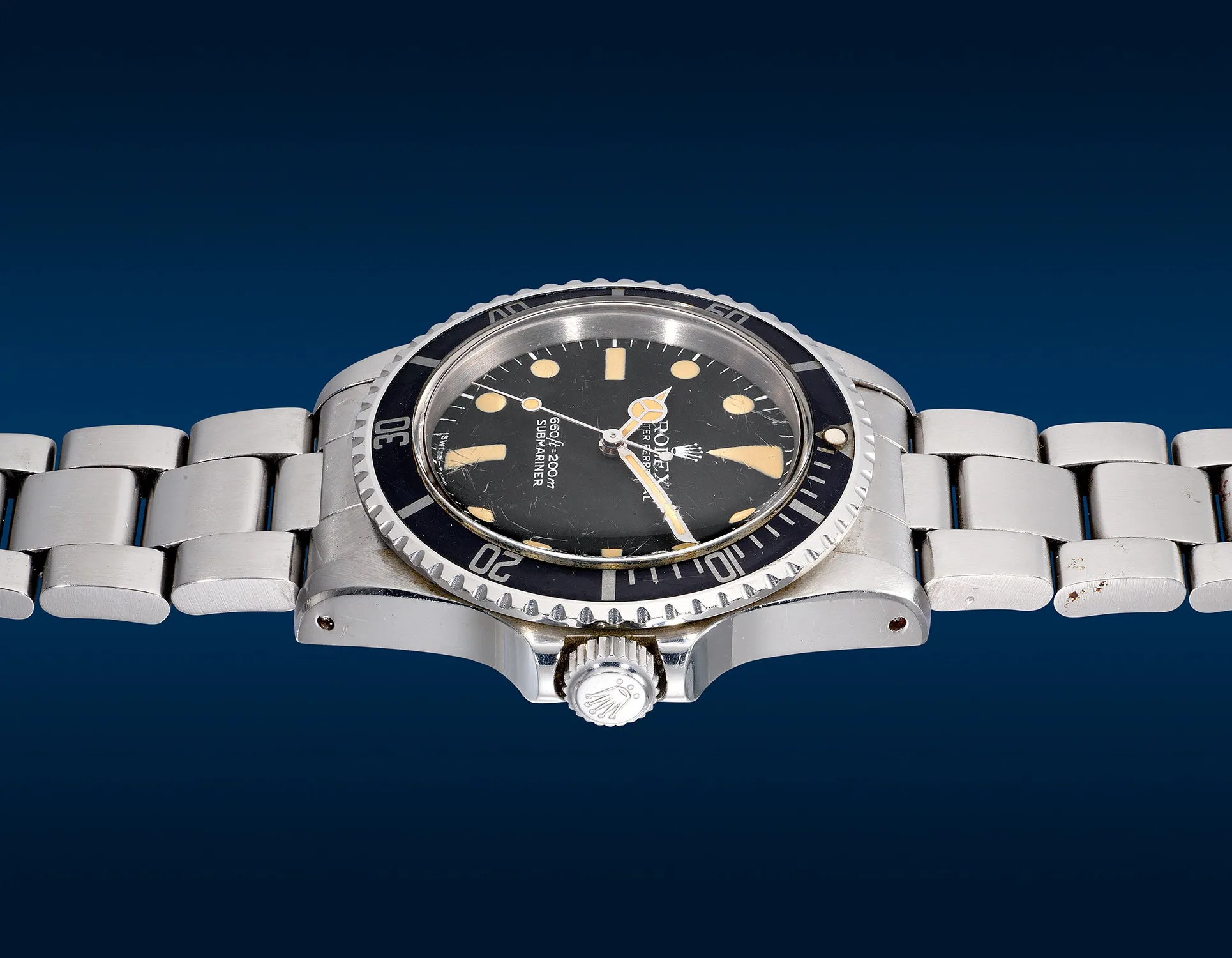 Rolex Submariner 5513 40mm Stainless steel Black 3