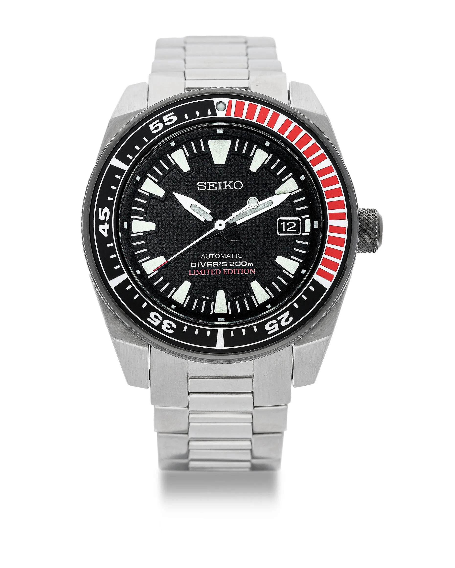 Seiko Diver's 200m SNM015K1 42mm Stainless steel Black