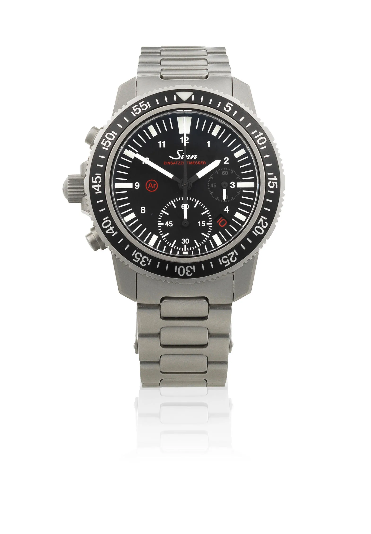 Sinn EZM 13 41mm Stainless steel Black