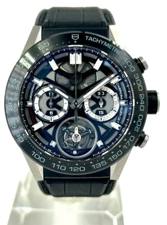 TAG Heuer Carrera CAR5A8Y.FC6377 45mm Titanium Black