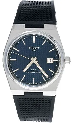 Tissot PRX T1374071704100 / T137.407.17.041.00 40mm Stainless steel Blue