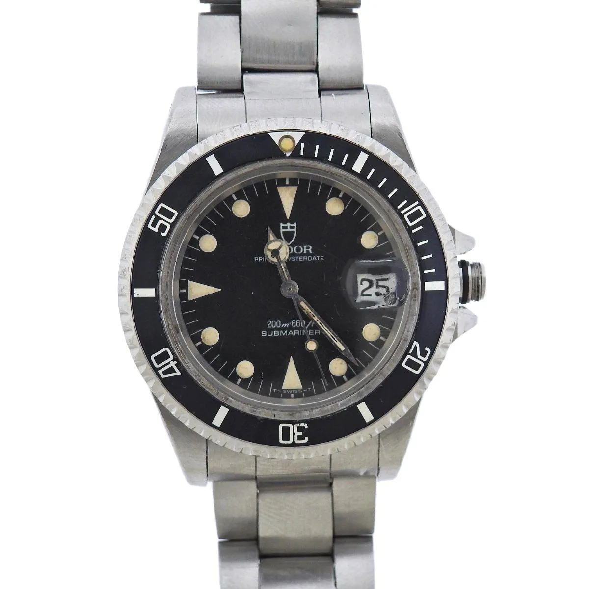 Tudor Prince Oysterdate 79090 40mm Stainless steel Black 1