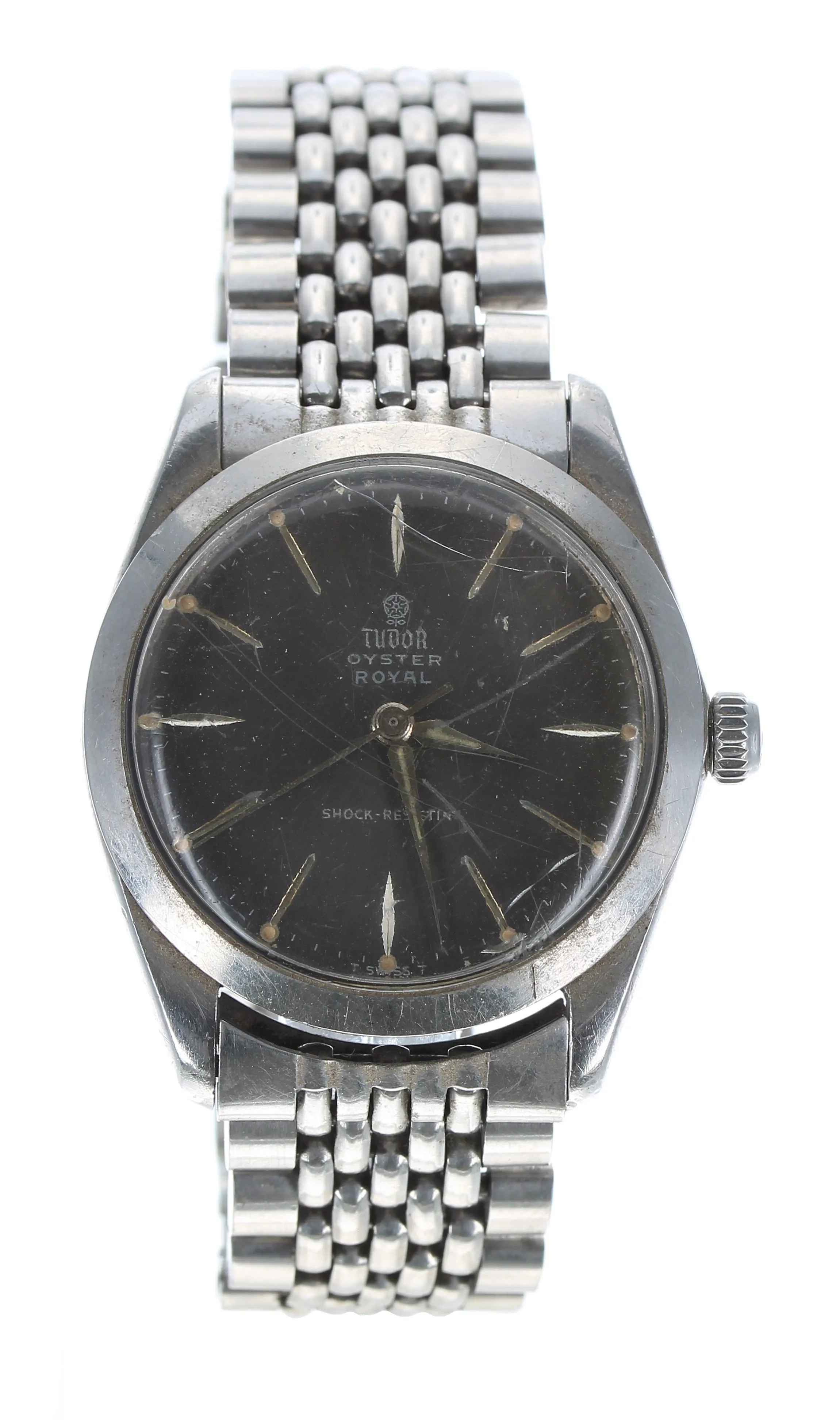 Tudor Oyster Royal 7984 34mm Stainless steel Black