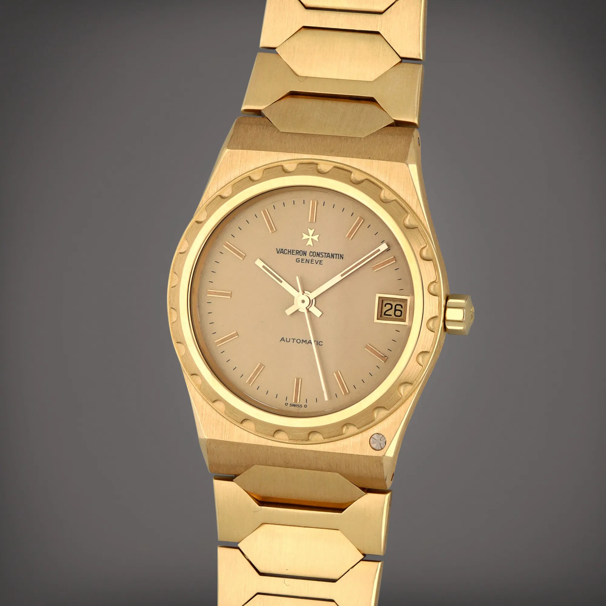 Vacheron Constantin 46003 34mm Yellow gold Gilt dial