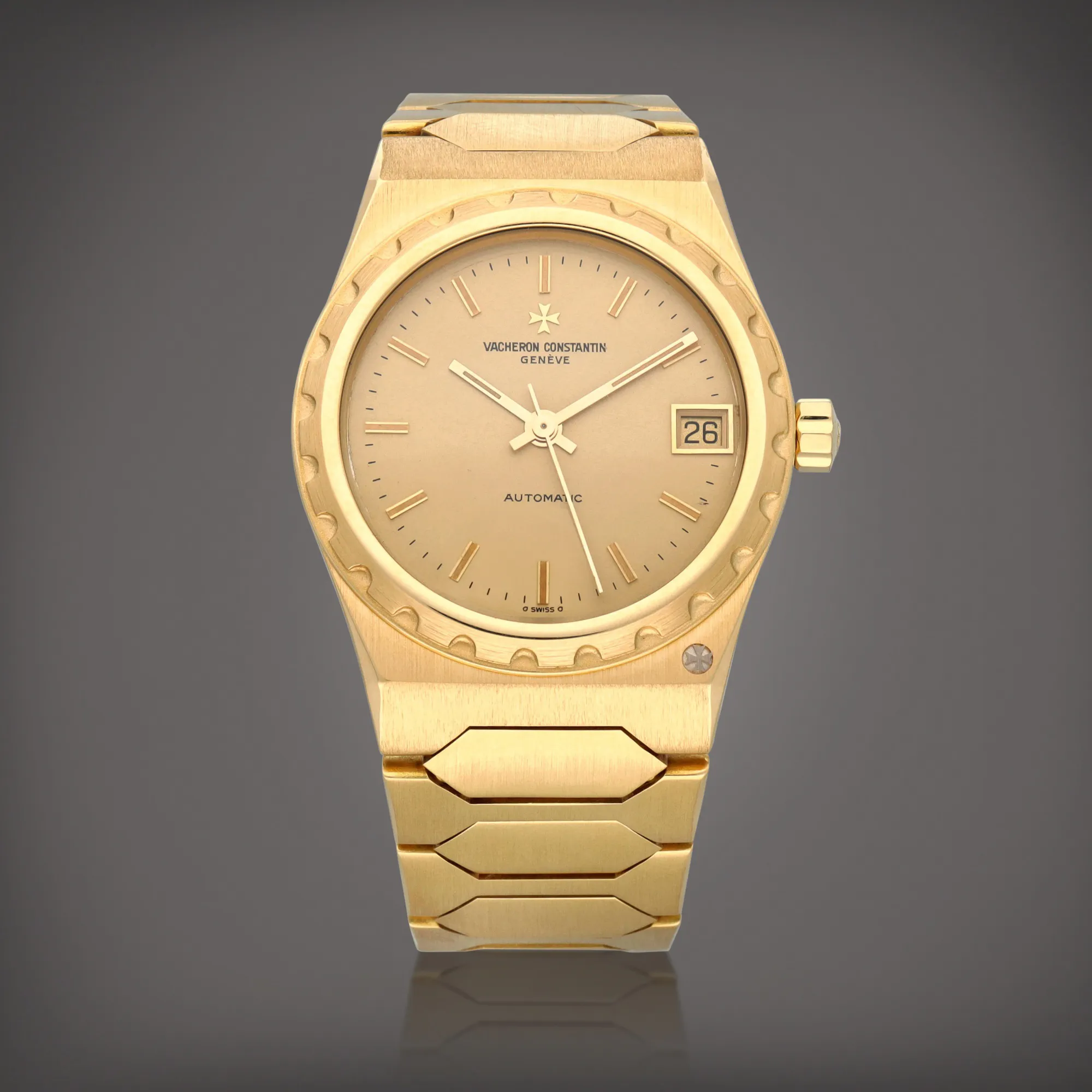 Vacheron Constantin 46003 34mm Yellow gold Gilt dial 1