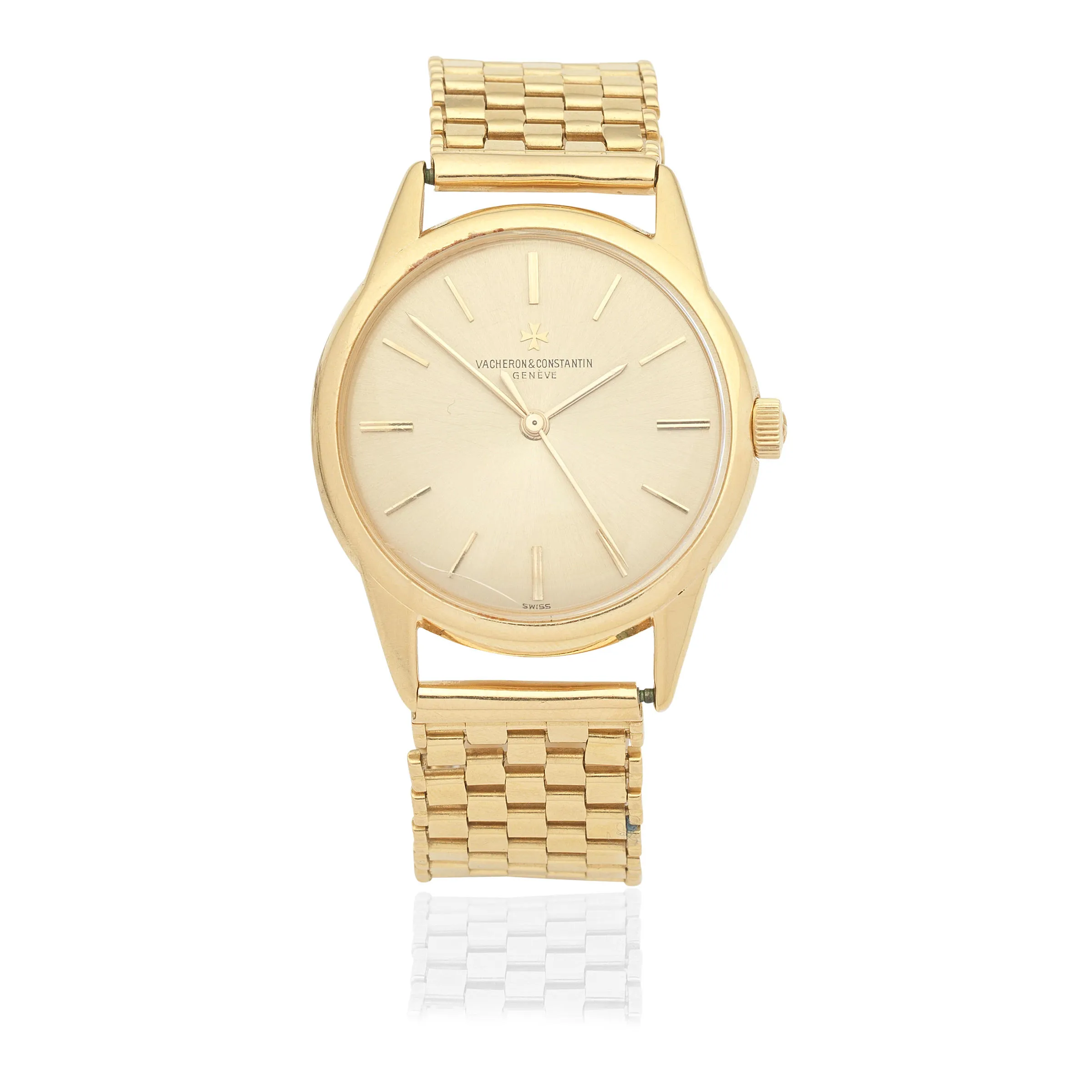 Vacheron Constantin 6115 33mm Yellow gold Champagne