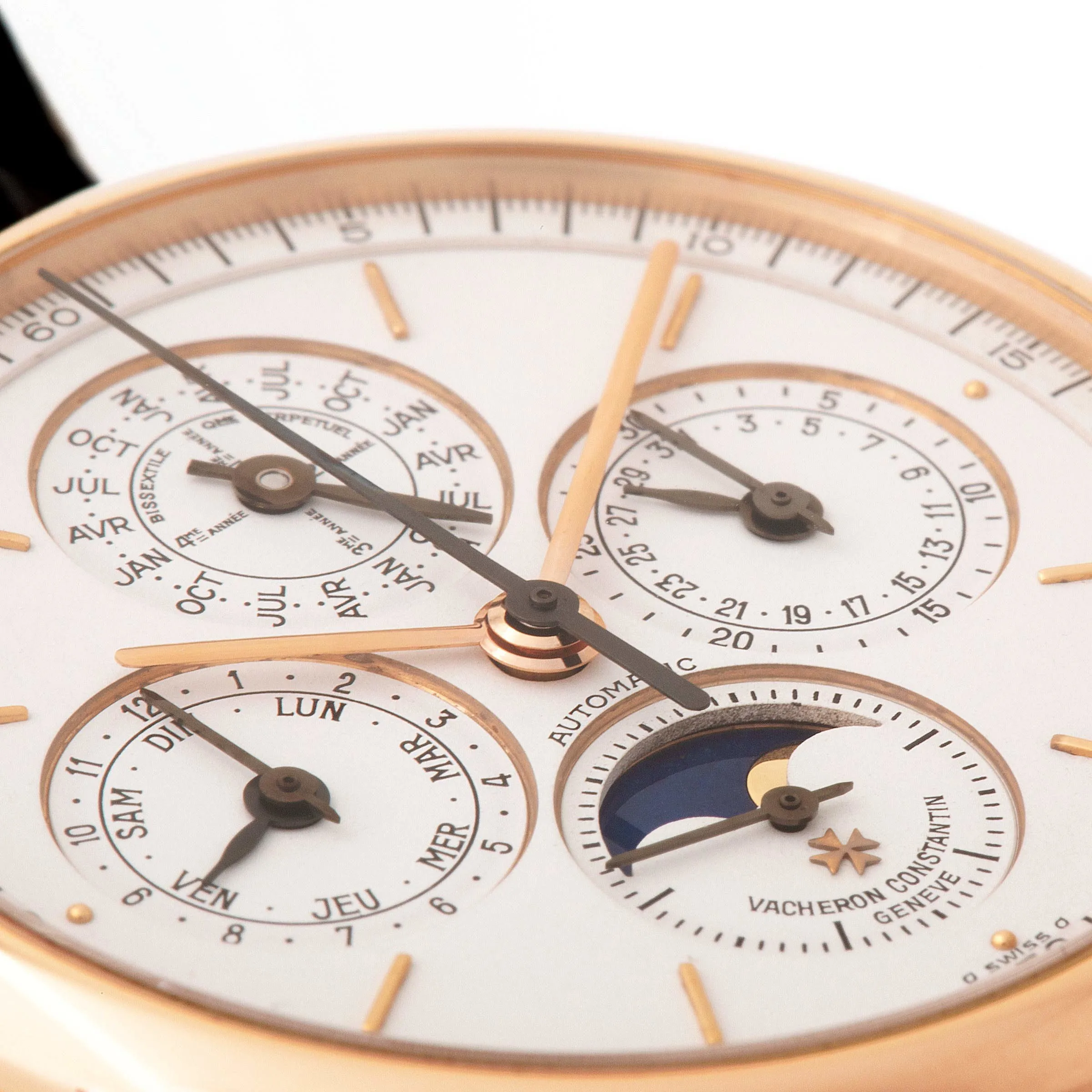 Vacheron Constantin Patrimony 49005 38mm Rose gold Silver 6