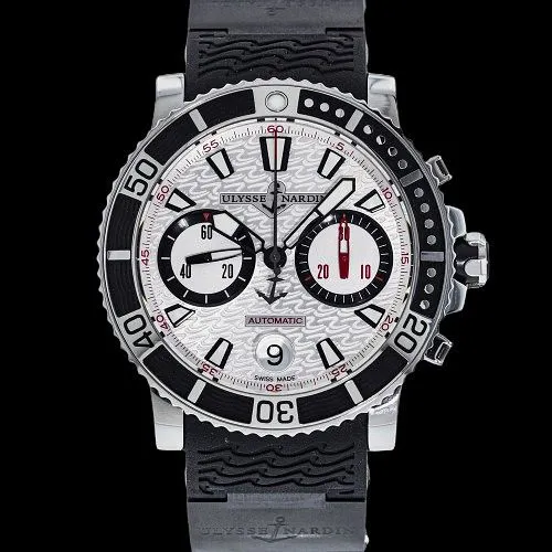 Ulysse Nardin Maxi Marine 42.5mm Stainless steel Silver