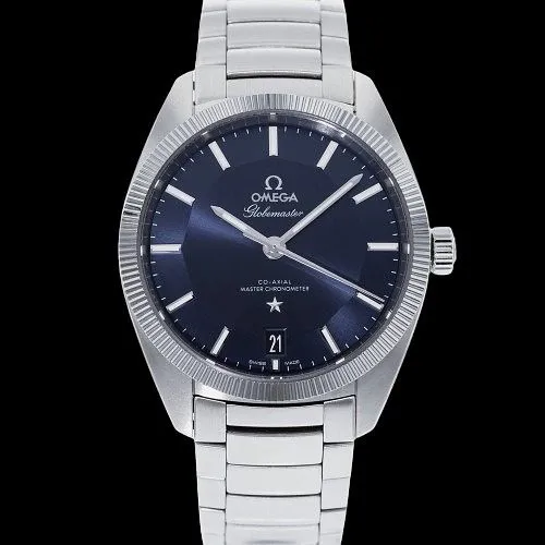 Omega Globemaster 39mm Stainless steel Blue